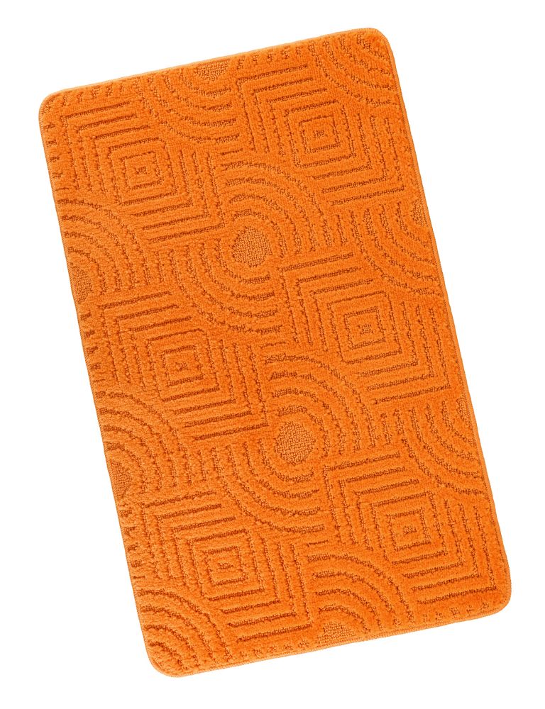Bellatex Koupelnová předložka 60x100cm bludiště oranžové