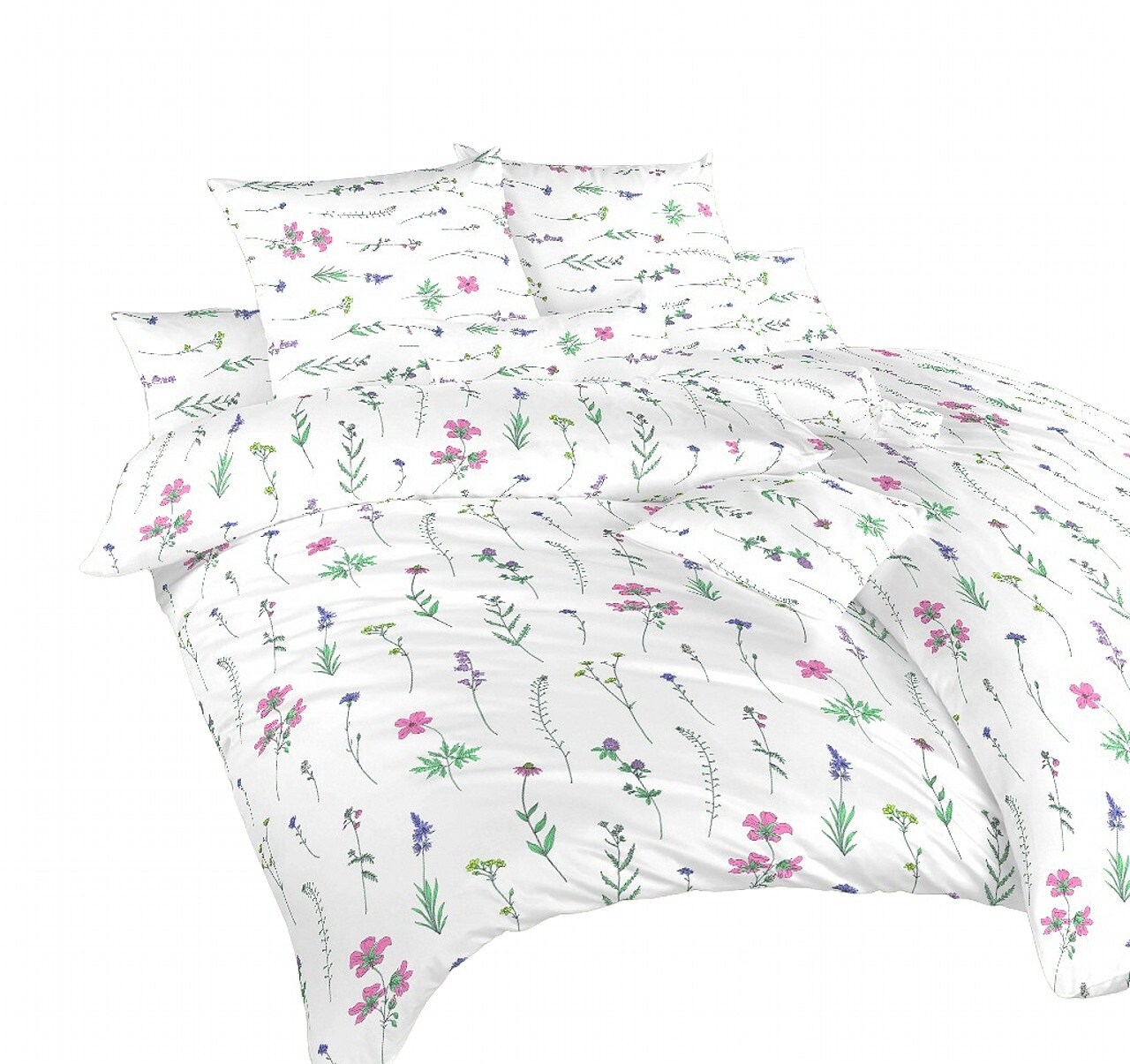 Dadka Povlečení krep Herbal starorůžový Varianta: Povlečení krep Herbal starorůžový 140x200, 70x90 cm