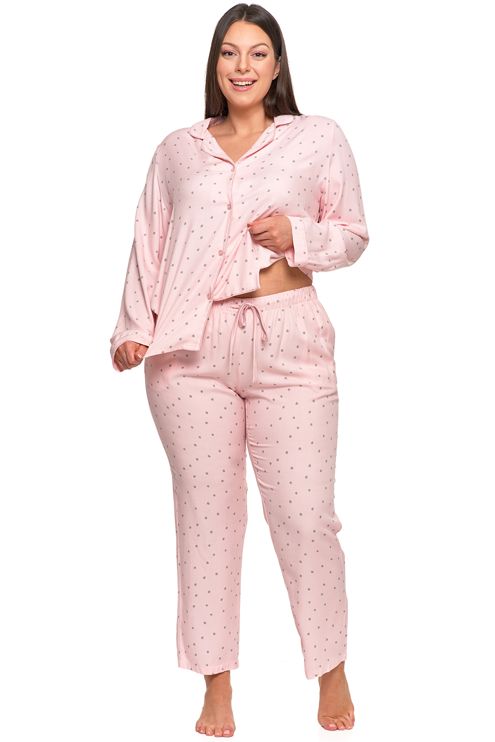 Dámské pyžamo Moraj PDD6800-002 Barva: Růžová, Velikost: 2XL