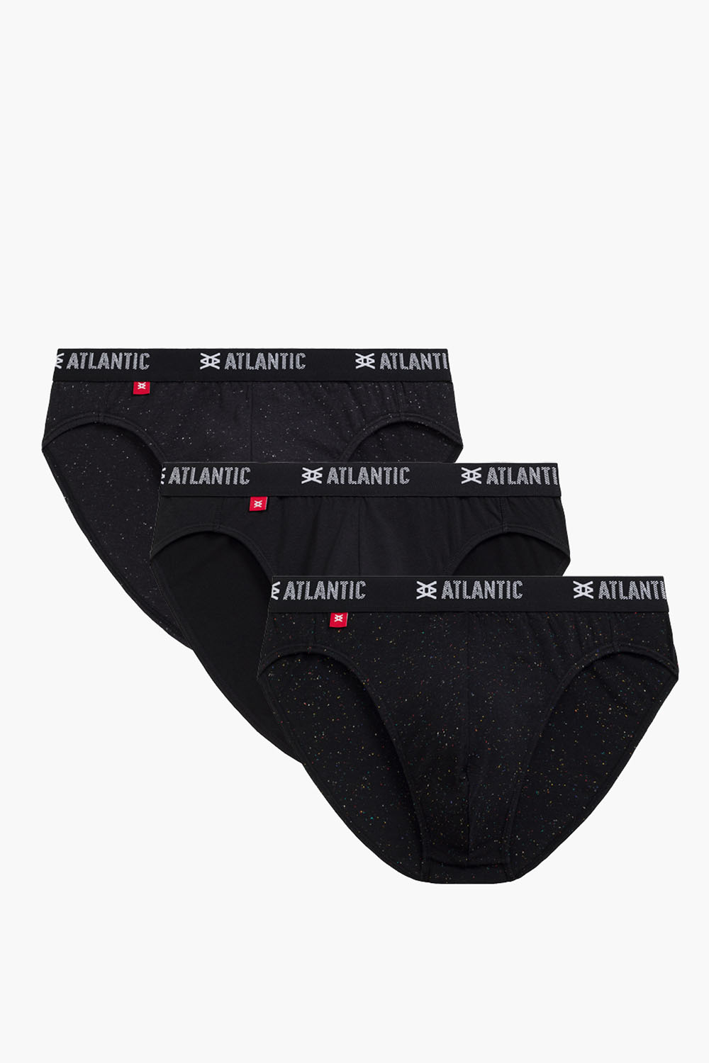 Slipy Atlantic 3MP-174 3 pcs Barva: Černá, Velikost: M