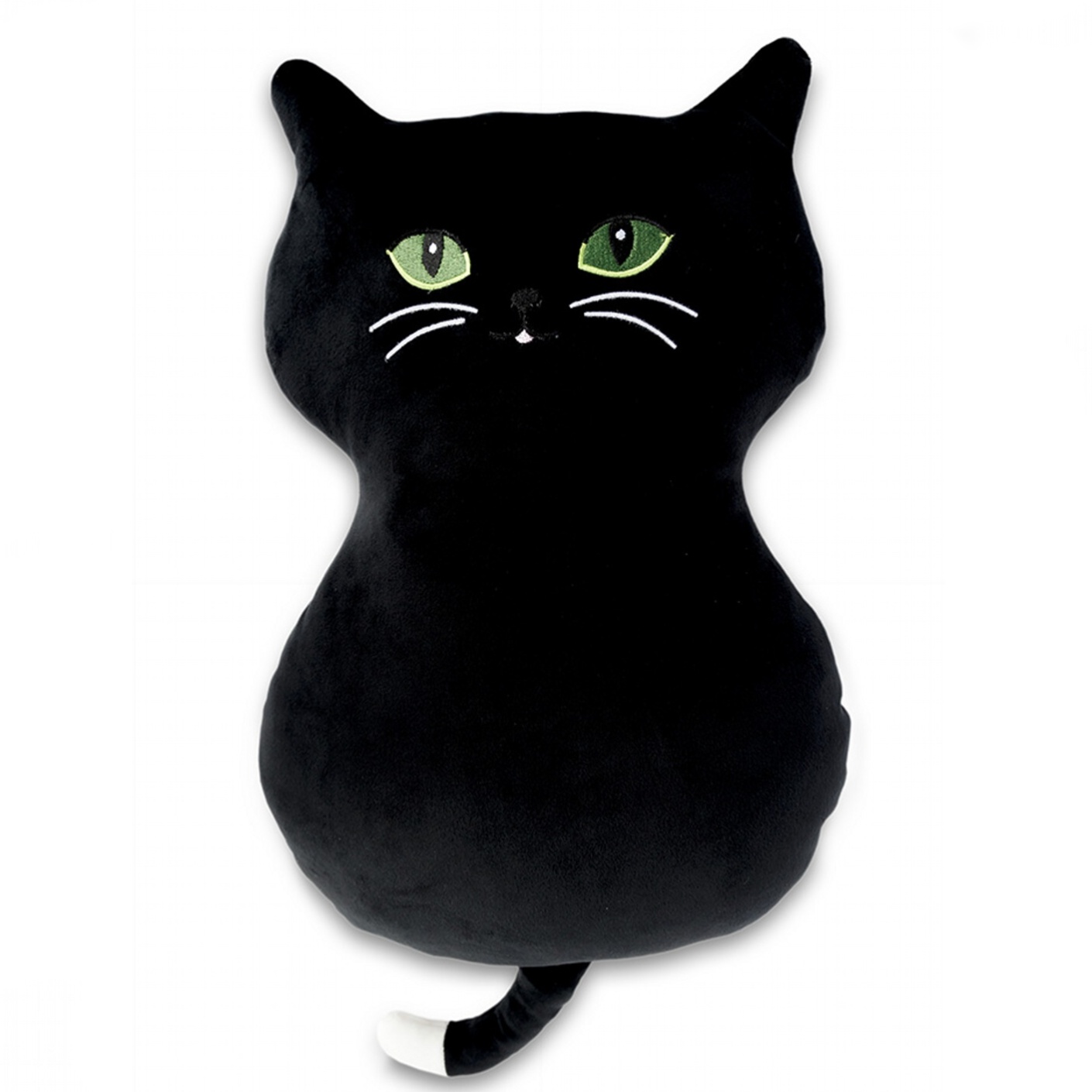 Svitap Polštářek mikrospandex Kočka černá Varianta: Polštářek mikrospandex Kočka černá 32 cm