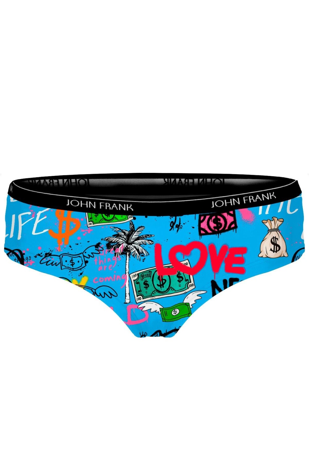 Dámské kahotky John frank WJFD-H59 Barva: Modrá, Velikost: XL