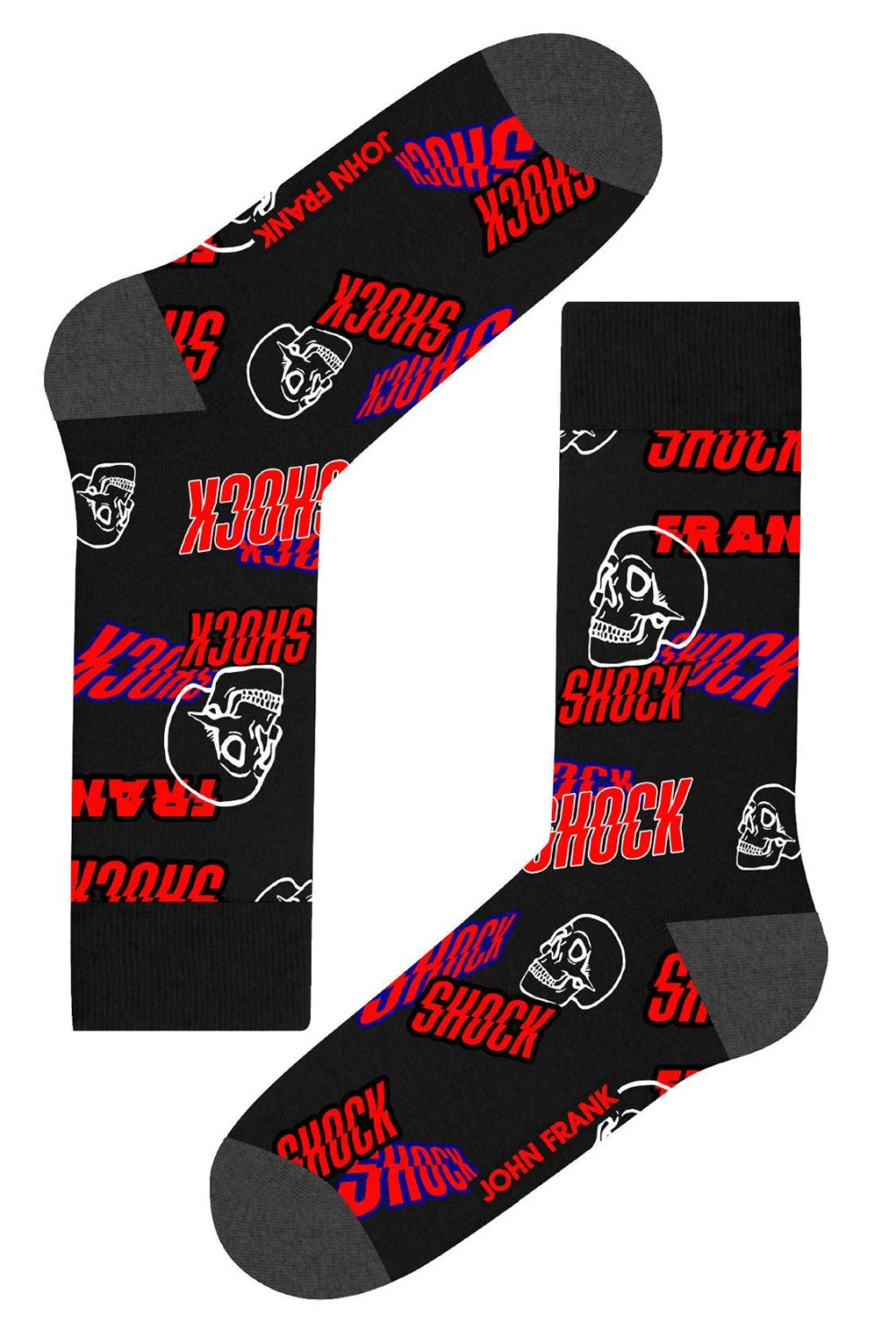 Pánské ponožky John Frank JFLSFUN165 Barva: Černá, Velikost: UNI