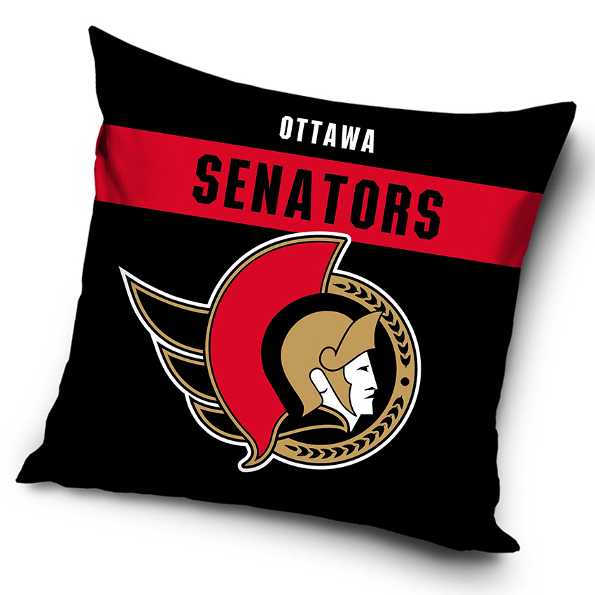 TipTrade s.r.o. Polštářek NHL Ottawa Senators Black