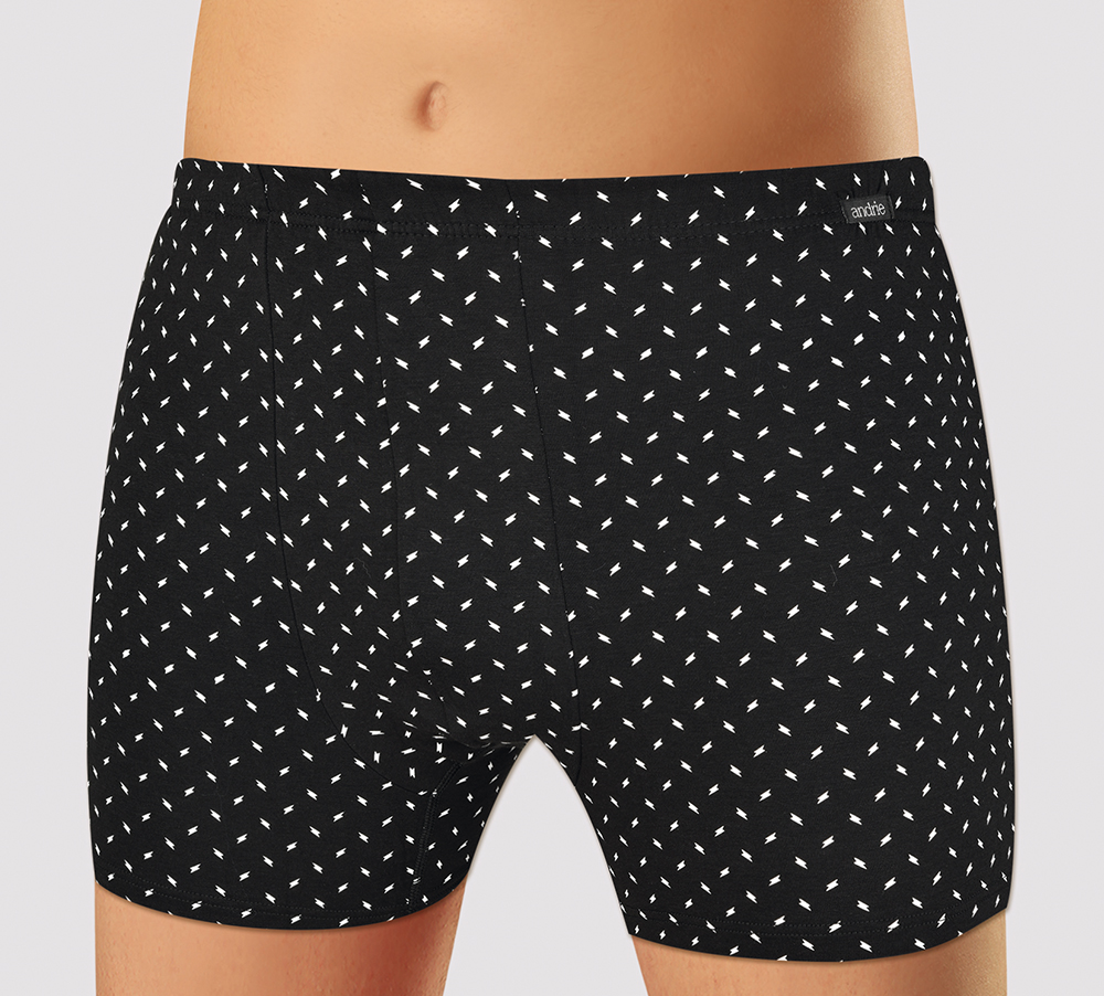 Boxerky Andrie PS 5880 Bambus Barva: Černá, Velikost: L