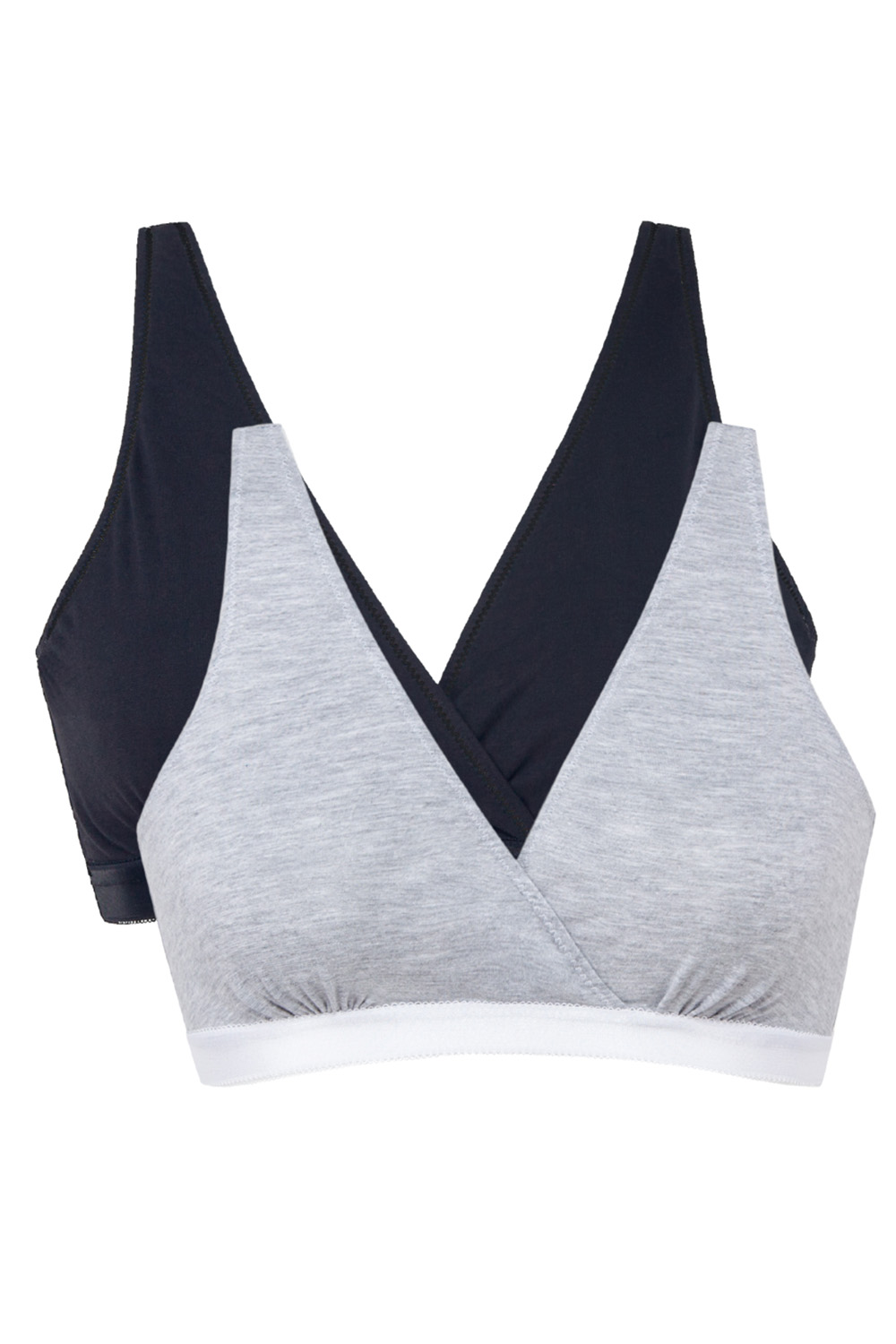 Podprsenka Mitex Lilly 2 pcs Barva: Černá, Velikost: M