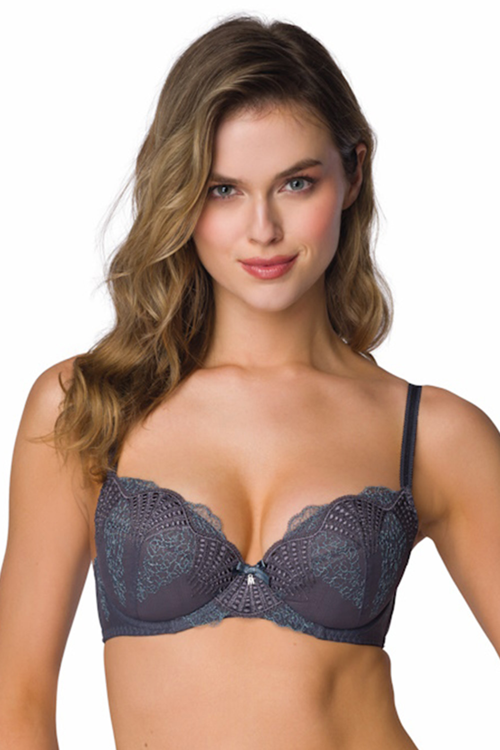 Podprsenka Mat 3930/11 Melisande - Push - up Barva: Šedá, Velikost: 75A