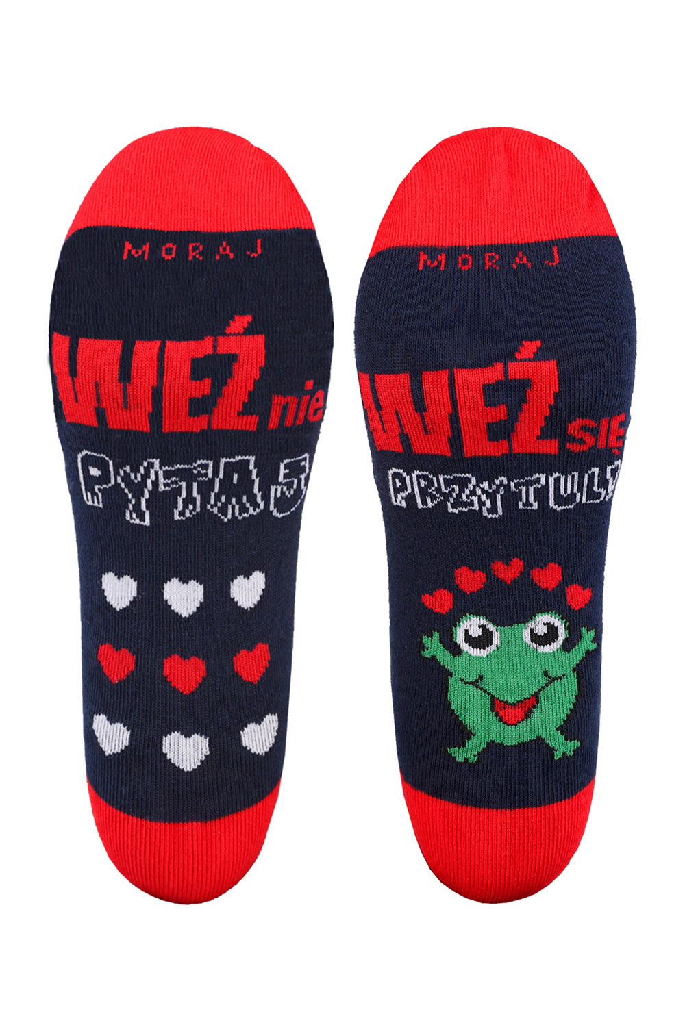 Dámské ponožky Moraj CSL200-904 Barva: Modrá - tmavě, Velikost: 35-38