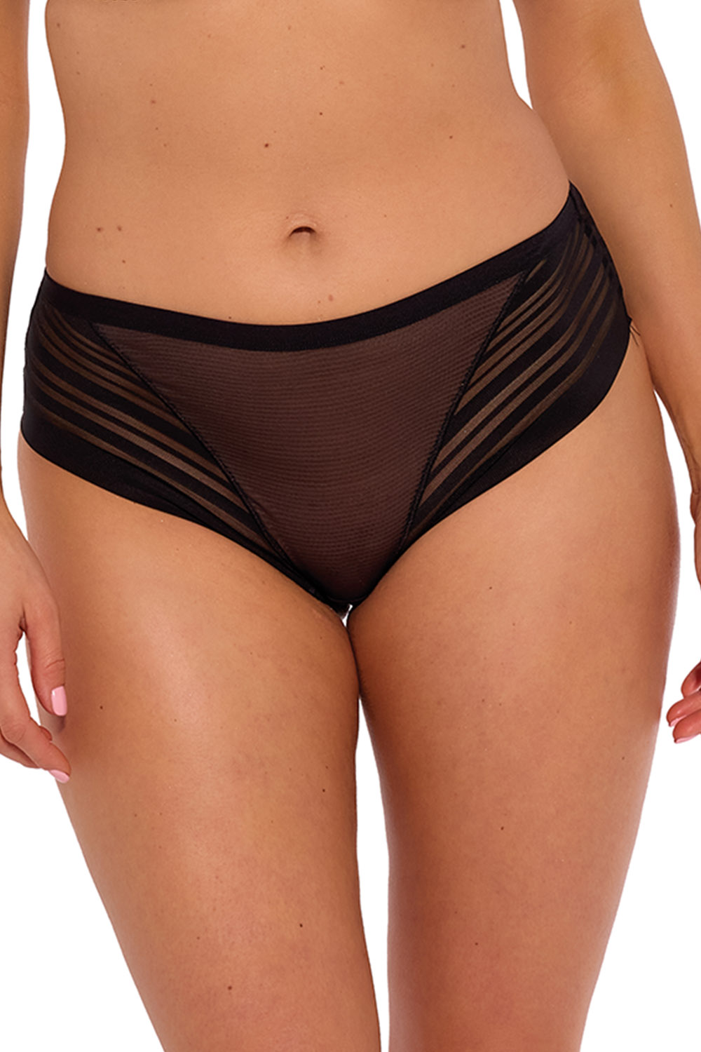 Brazilky Gaia 1271B Ingrid Barva: Černá, Velikost: S