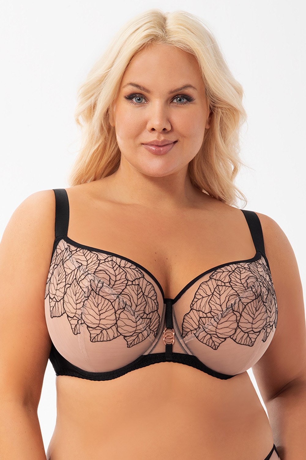 Podprsenka Gorsenia K924 Palmira Barva: Černá, Velikost: 65K
