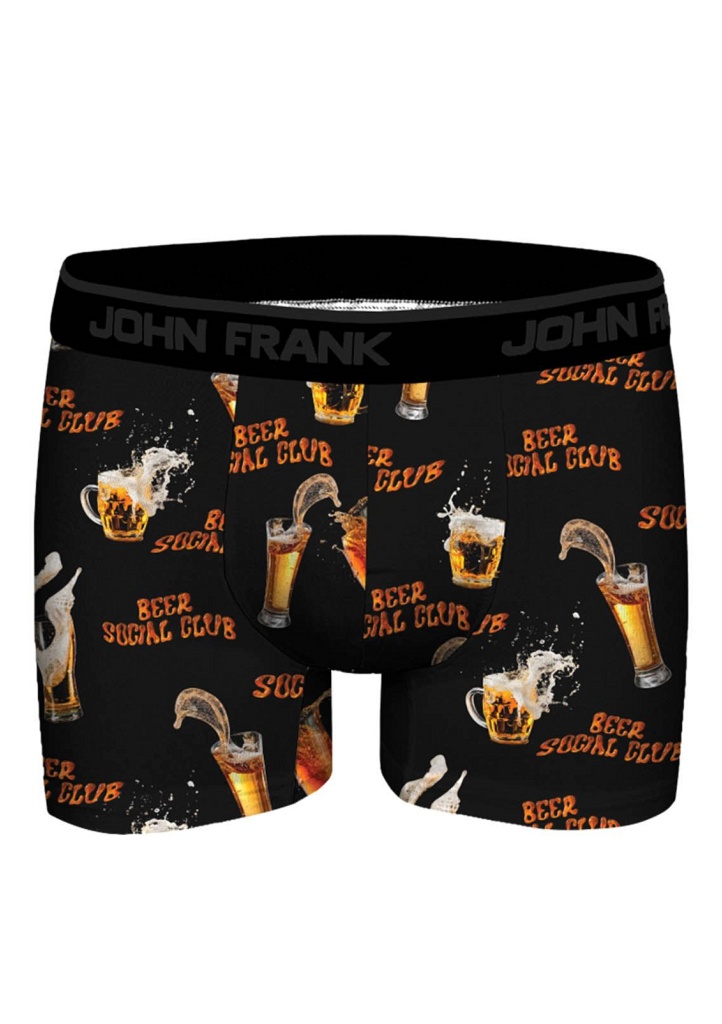 Pánské boxerky John Frank JFBDMOD142 Barva: Vícebarevná, Velikost: S