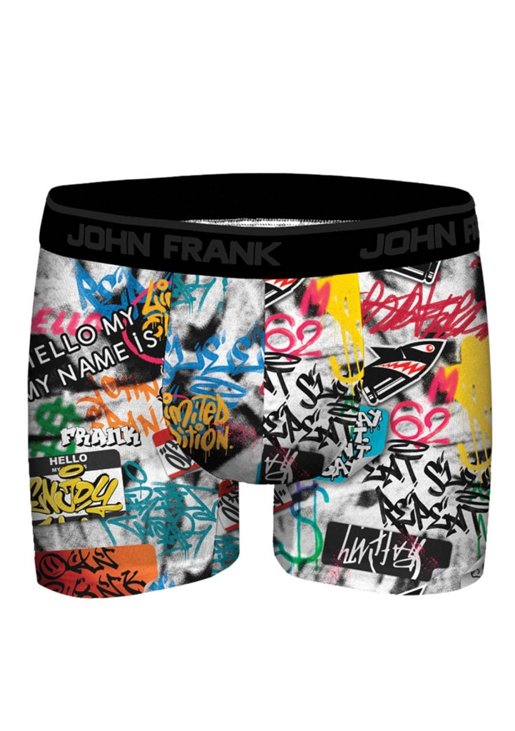 Pánské boxerky John Frank JFBDMOD135 Barva: Vícebarevná, Velikost: L