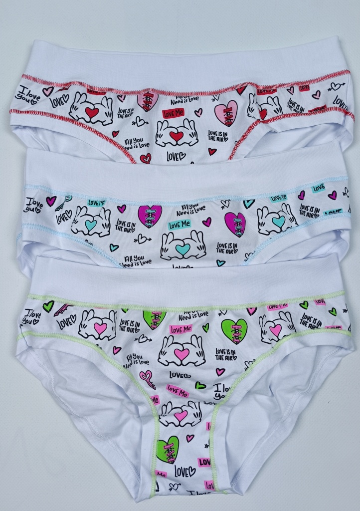 Dívčí kalhotky RISVEGLIA B/1402 Barva: Vícebarevná, Velikost: 9