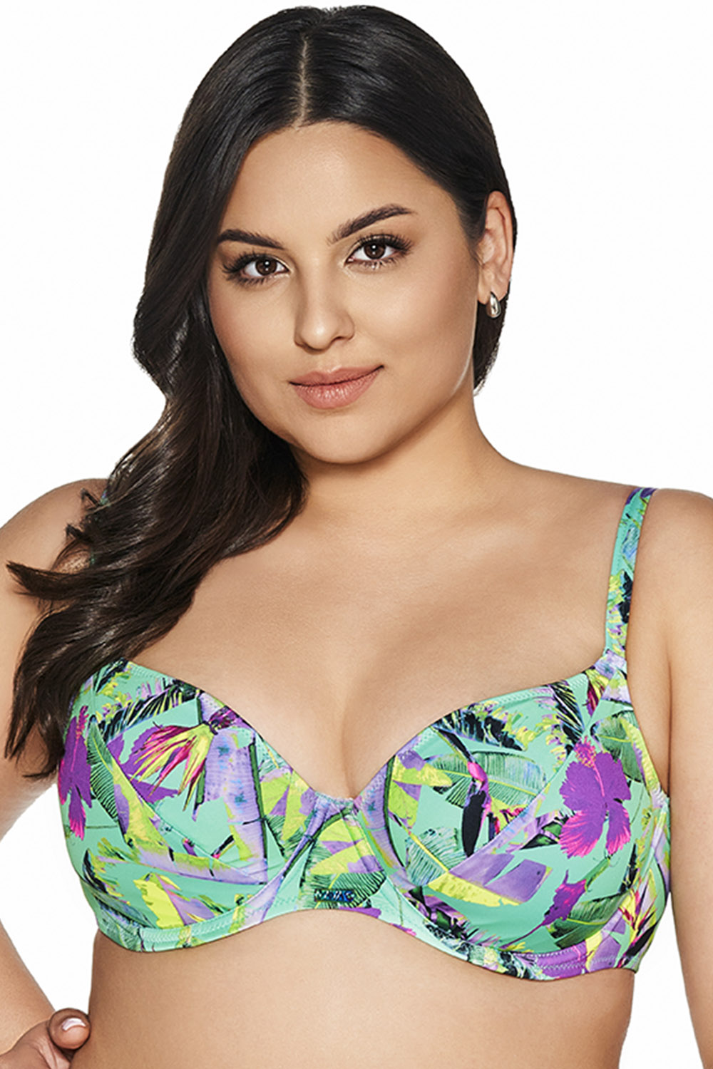 Vrchní díl plavek Ava SK-211 Maxi Barva: Zelená, Velikost: 80K