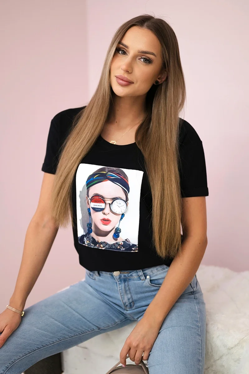 Kesi Dámské tričko Ursa Barva: Černá, Velikost: UNI