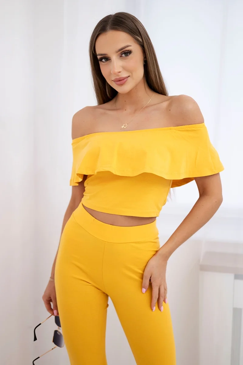 Kesi Sada Arya s volánky Barva: Žlutá, Velikost: UNI