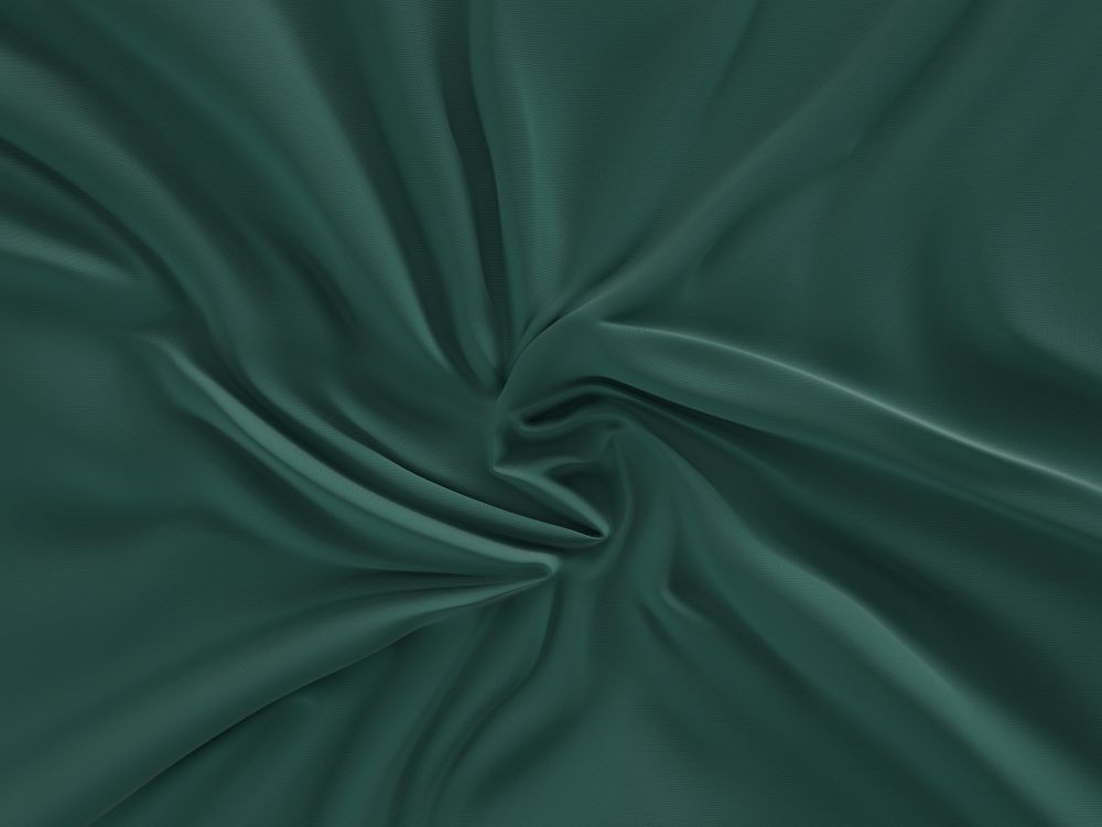 Kvalitex Saténové prostěradlo s gumou 90x200cm tmavě zelené