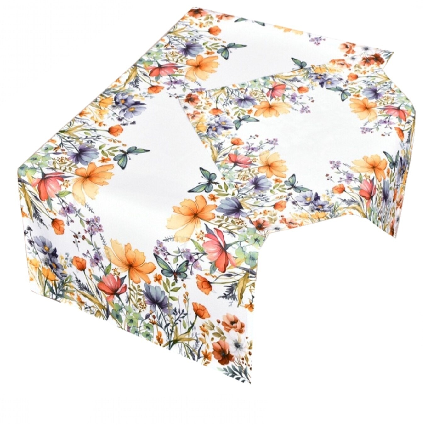 Forbyt Celoroční ubrus Jarní zahrada 40x90 cm Varianta: Celoroční ubrus Jarní zahrada CYH5744C 40x90 cm