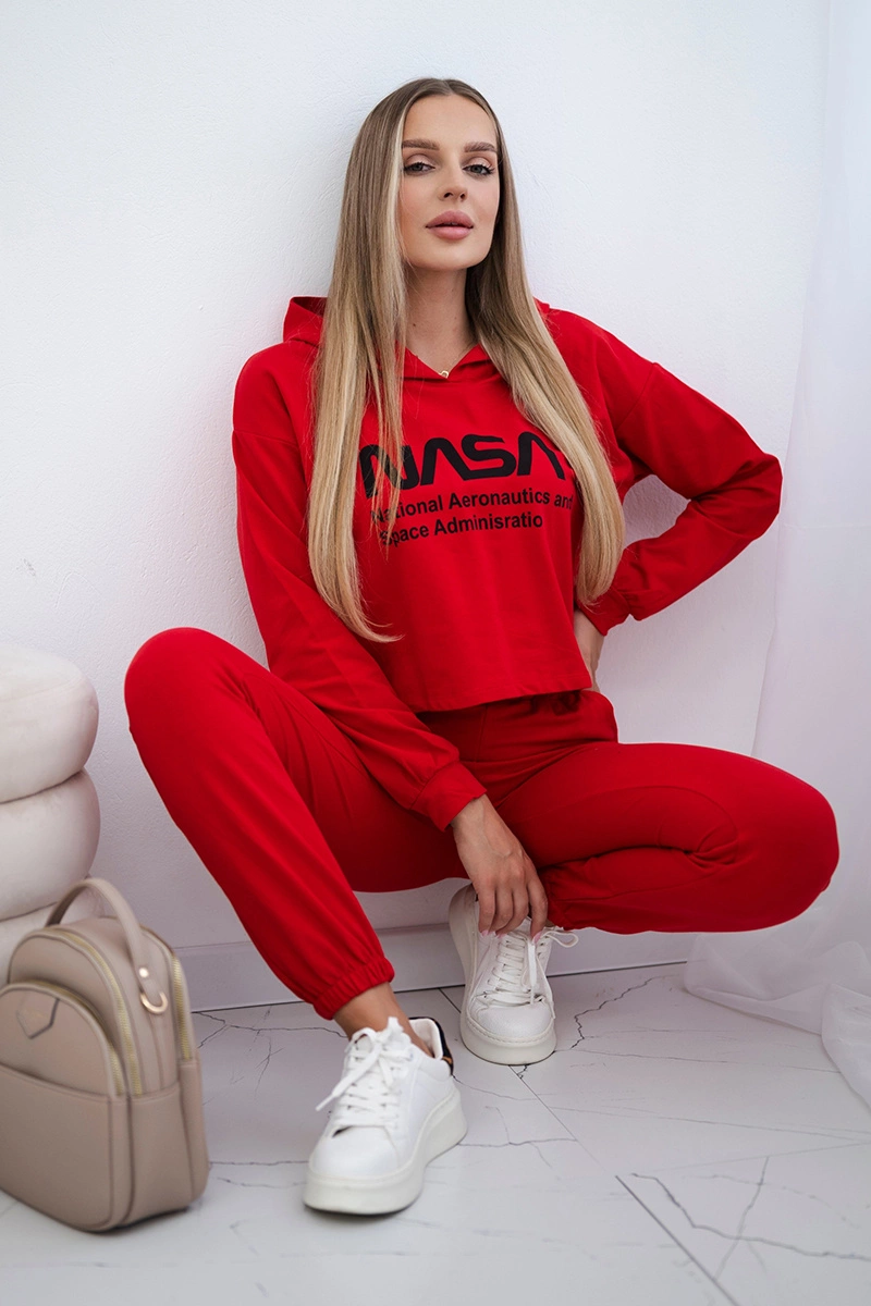 Kesi Sada s nápisem NASA Barva: Červená, Velikost: UNI