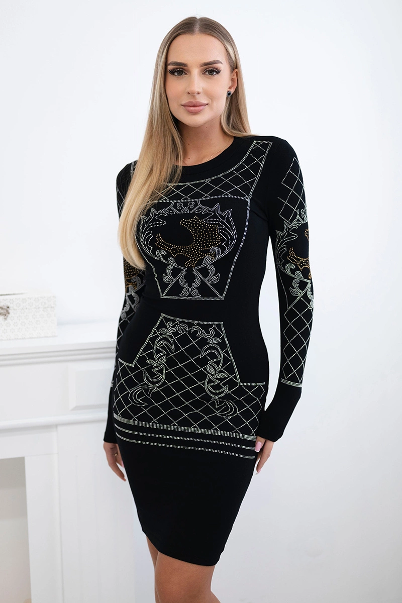 Kesi Pletené šaty Poppy se vzorem Velikost: UNI