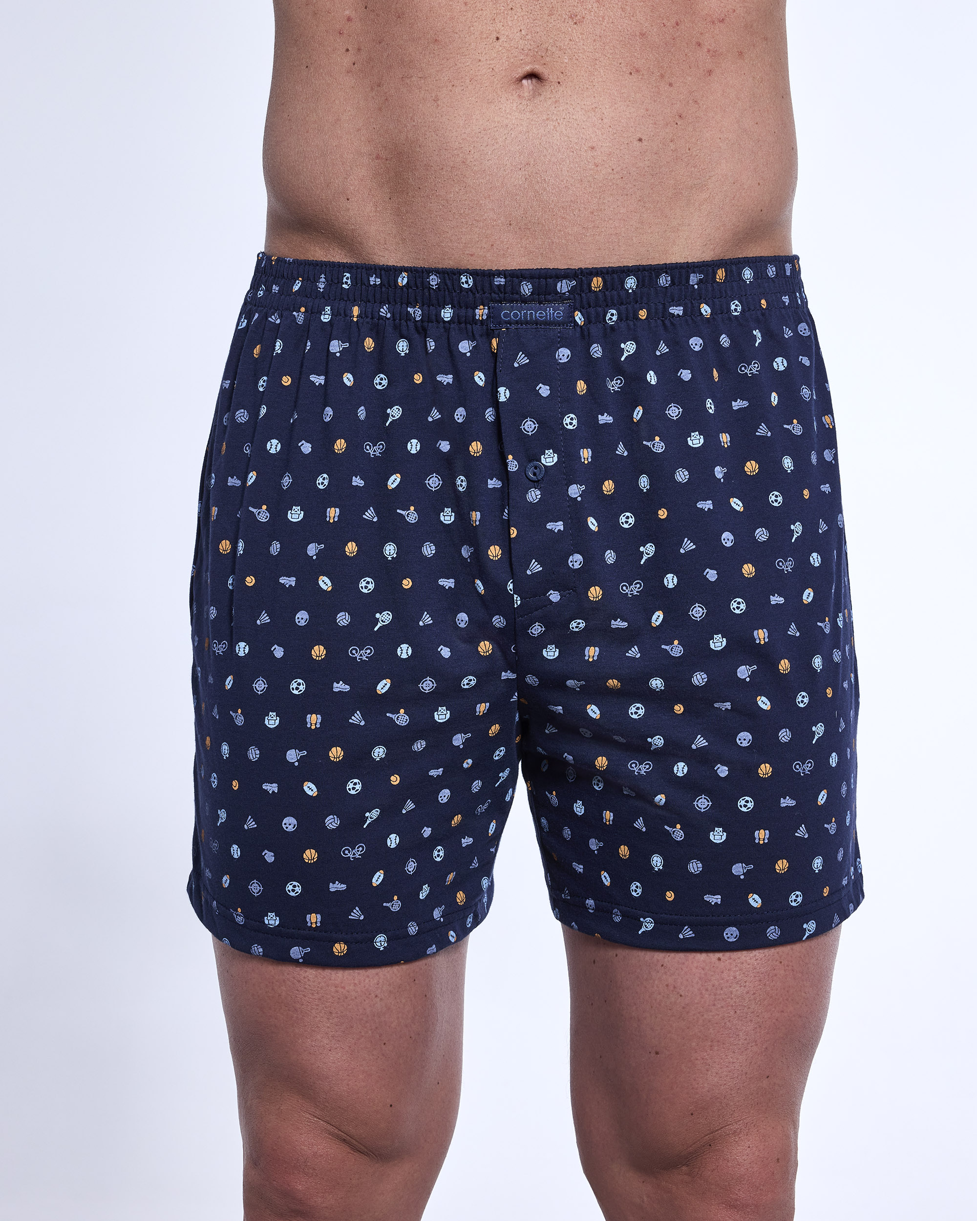 Trenýrky Cornette comfort 002/312 Barva: Modrá - tmavě, Velikost: 4XL