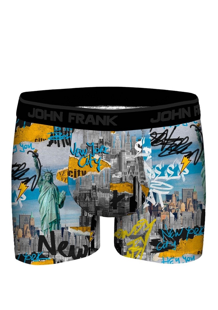 Pánské boxerky John Frank JFBD383 Barva: Vícebarevná, Velikost: XXL