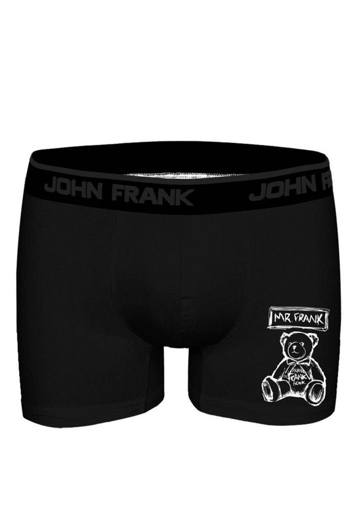 Pánské boxerky John Frank JFBDMOD127 Barva: Černá, Velikost: XXL
