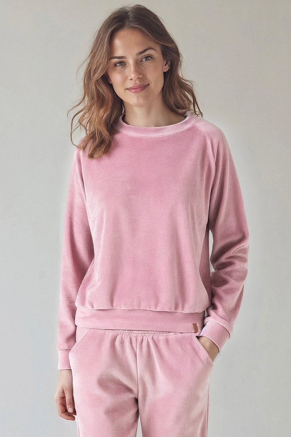 Dámská mikina Vivisence 9005 Barva: Růžová, Velikost: S