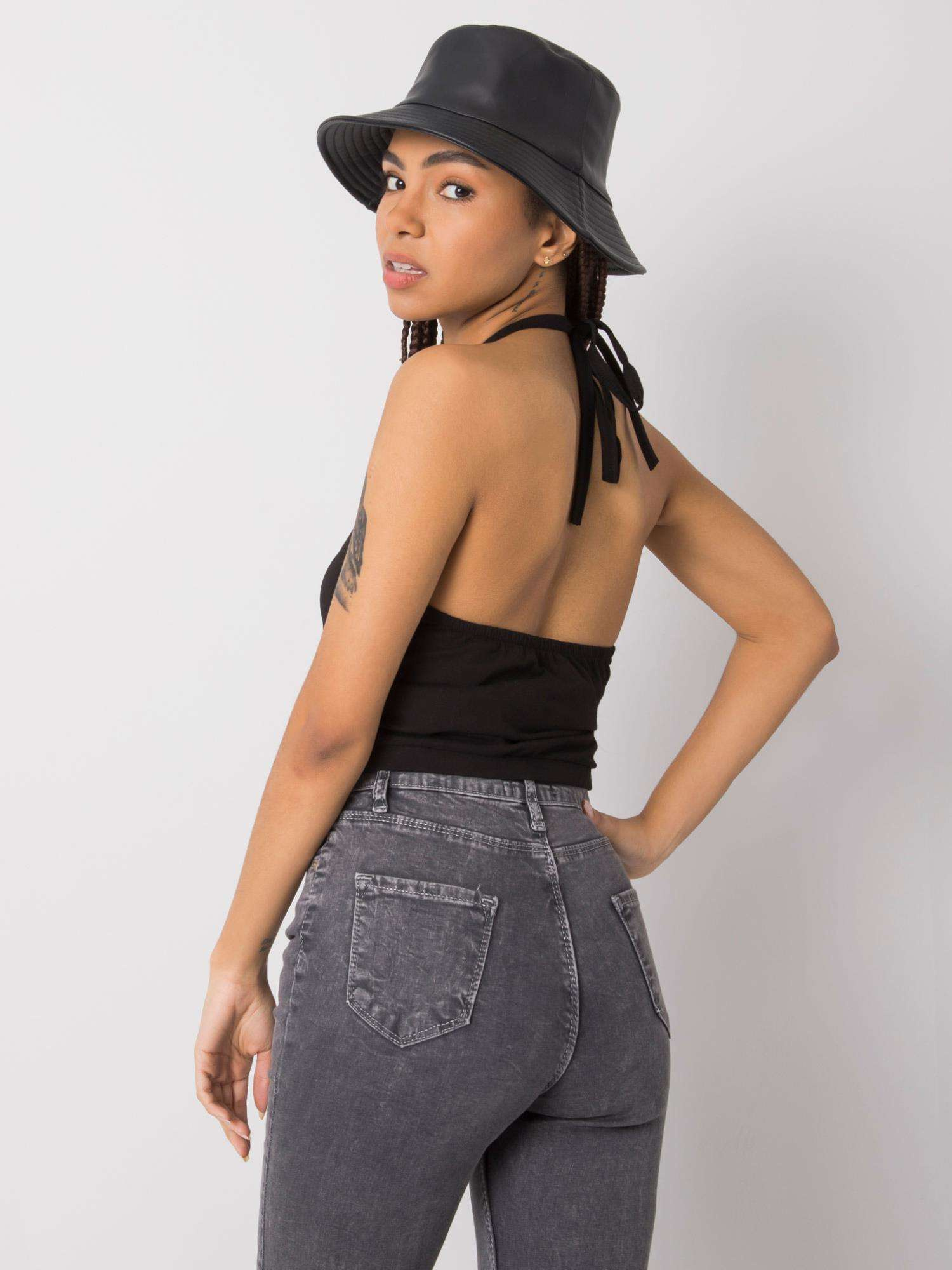 RUE PARIS Top-DS-TP-1112.14P- Barva: Černá, Velikost: M