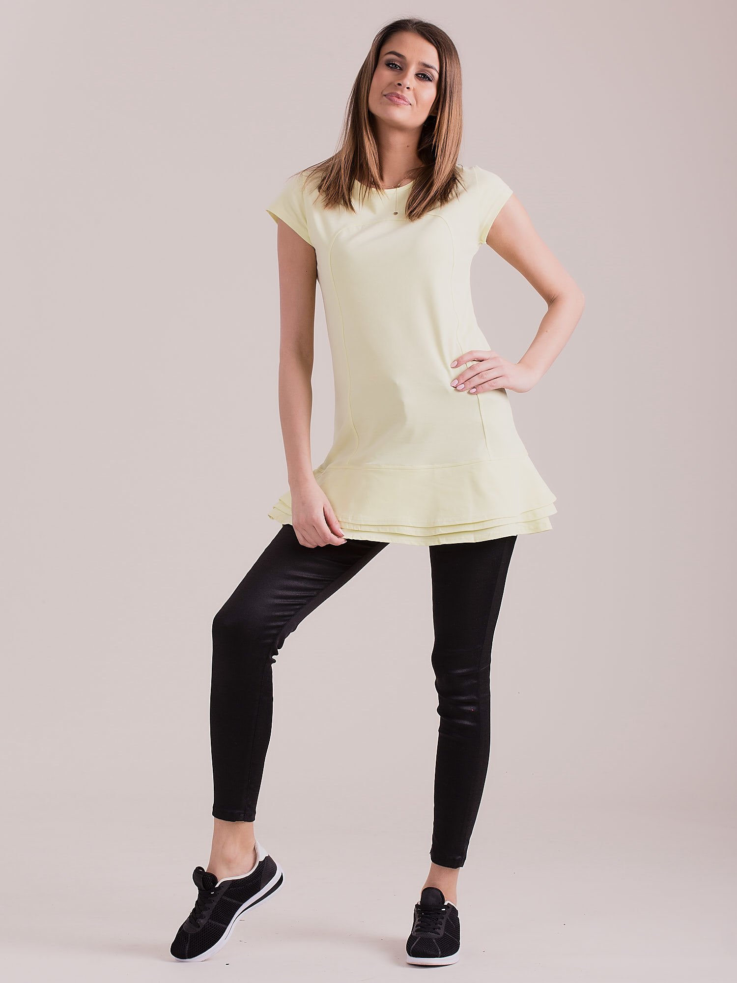 Tunika CZ SK 1620.08 světle žlutá M