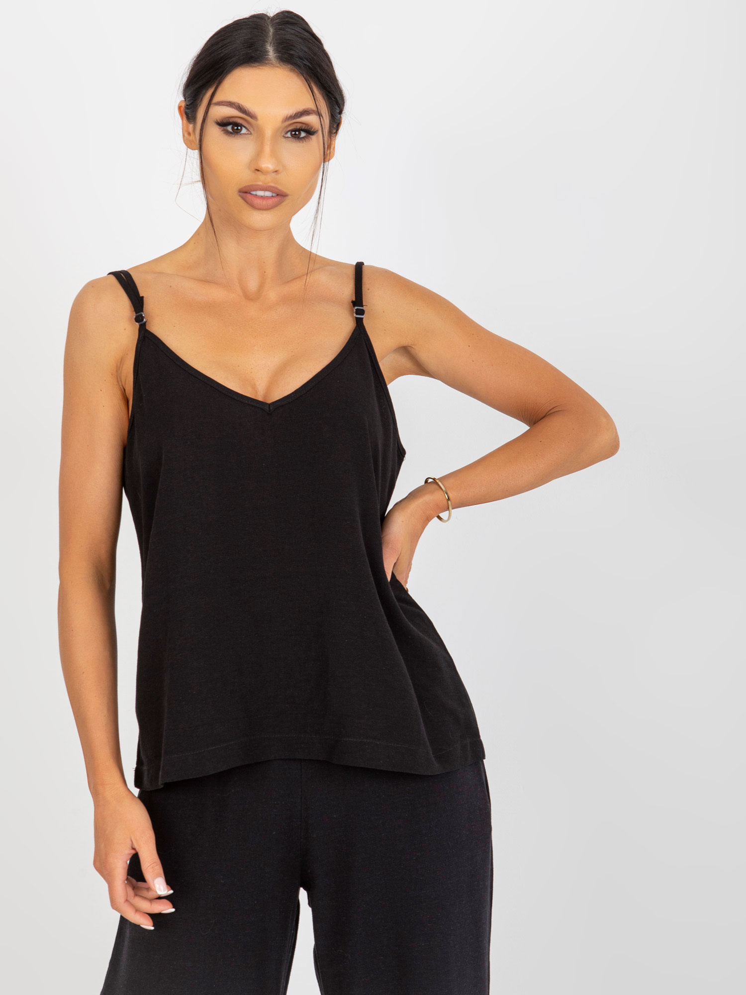 Och Bella Top-TW-TP-BE-A290.33P Barva: Černá, Velikost: M