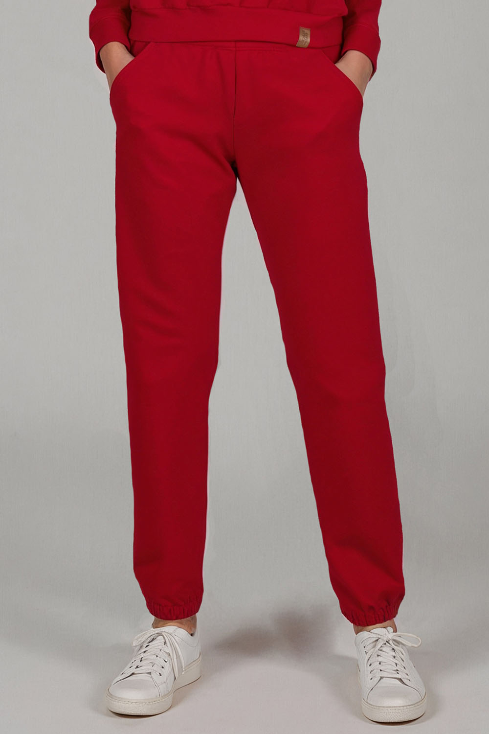 Dámské tepláky Vivisence 9104 Barva: Červená, Velikost: M