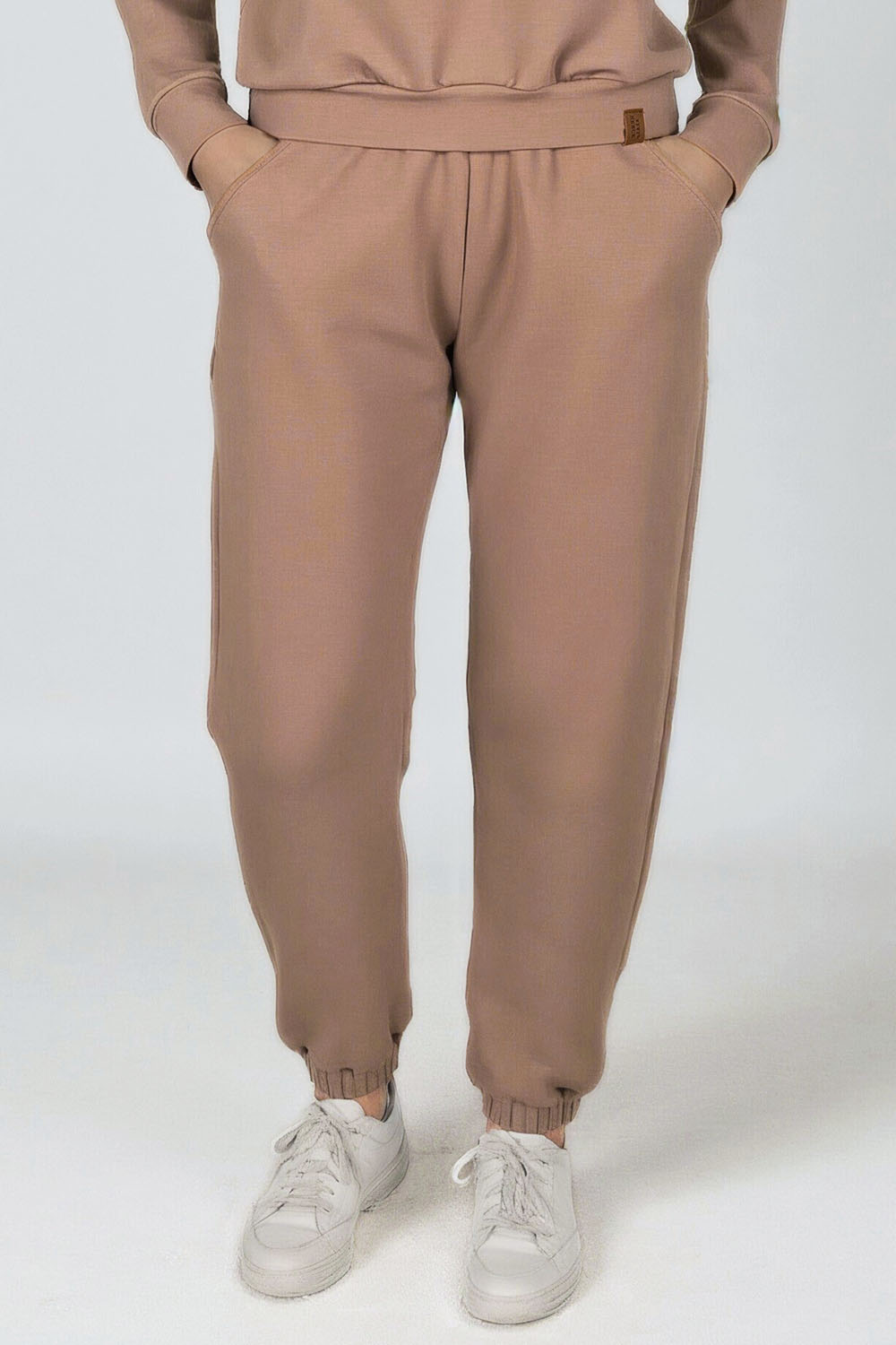 Dámské tepláky Vivisence 9104 Barva: Béžová, Velikost: 2XL