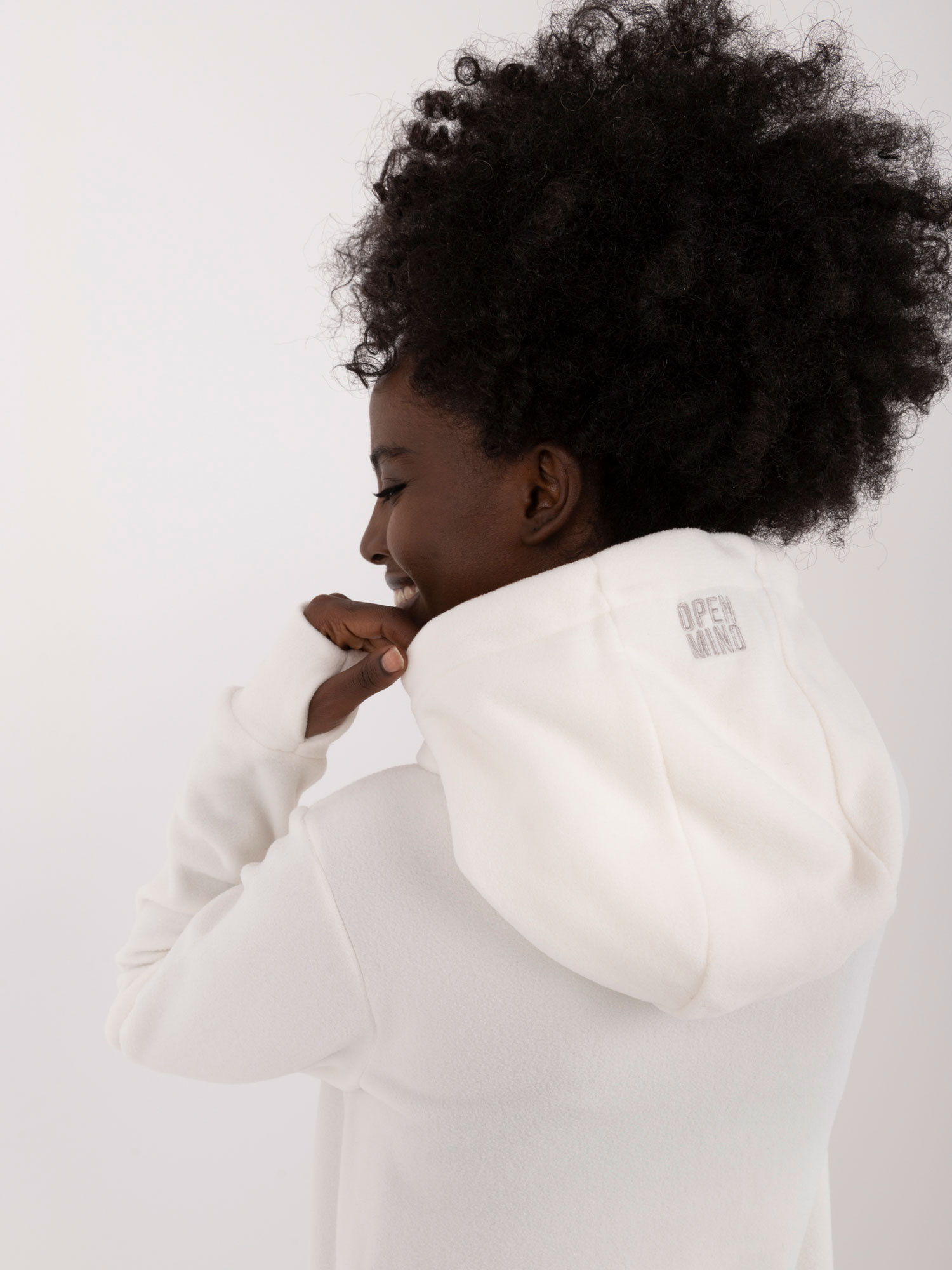 Sublevel Mikina -D20005M02627B3 Barva: Bílá, Velikost: M