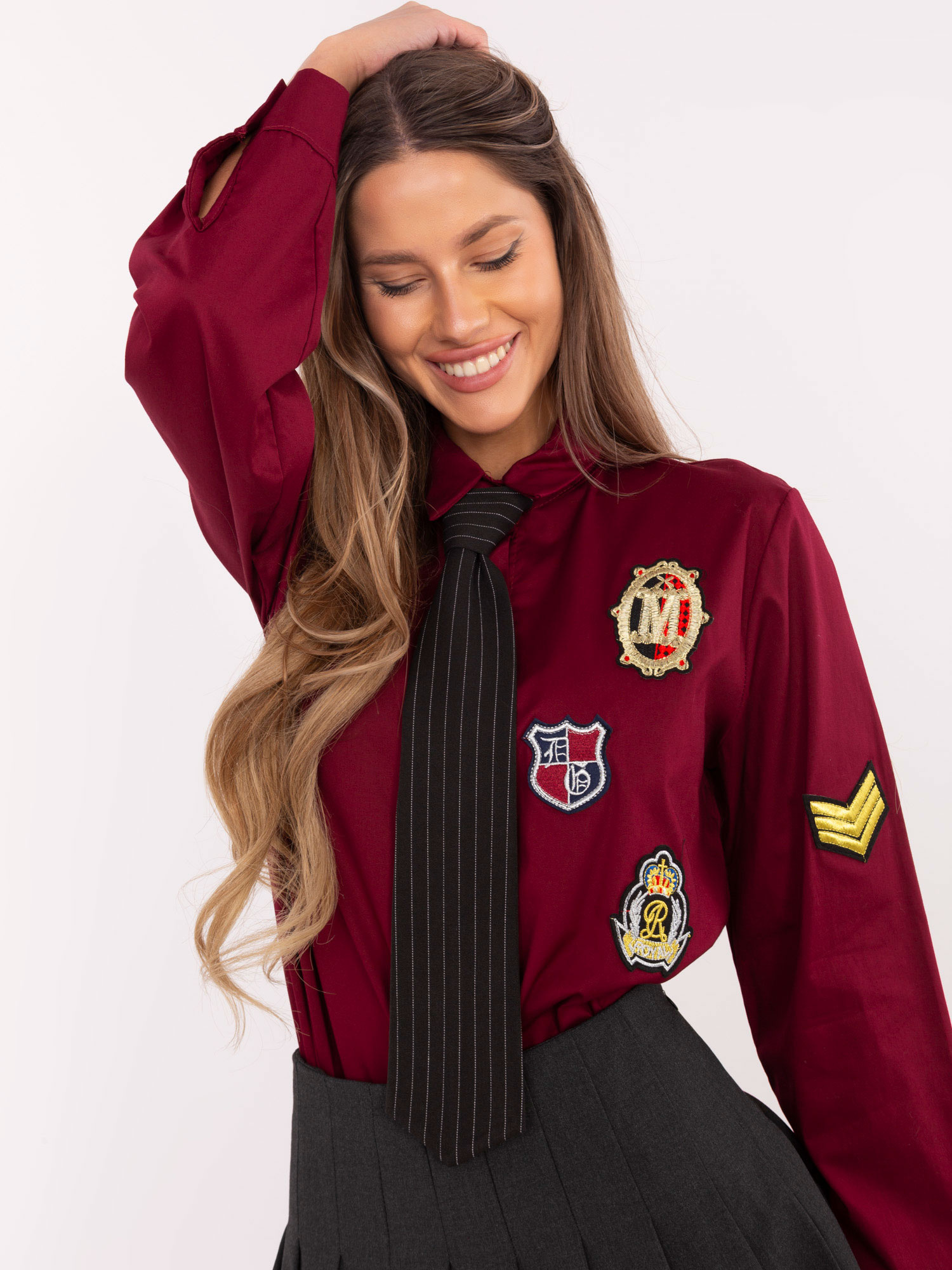 Košile DHJ-KS-20168.08P ITALY MODA Barva: Bílá, Velikost: UNI