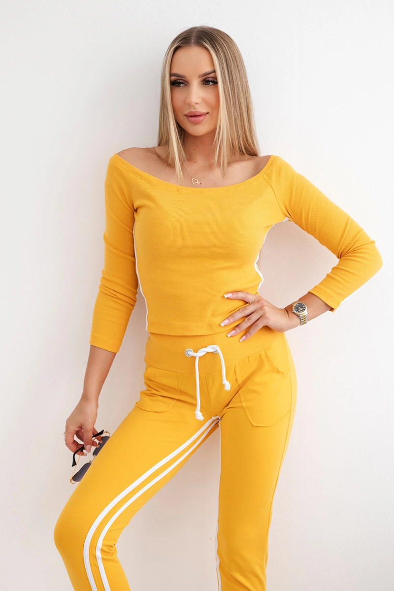 Kesi Sada Amelia - triko + legíny Barva: Zlatá, Velikost: UNI