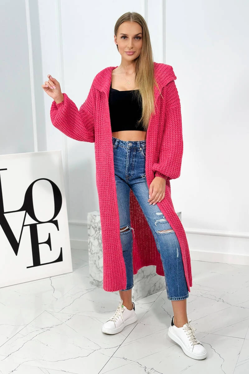 Kesi Svetr Sienna s límcem Barva: Růžová - tmavě, Velikost: UNI