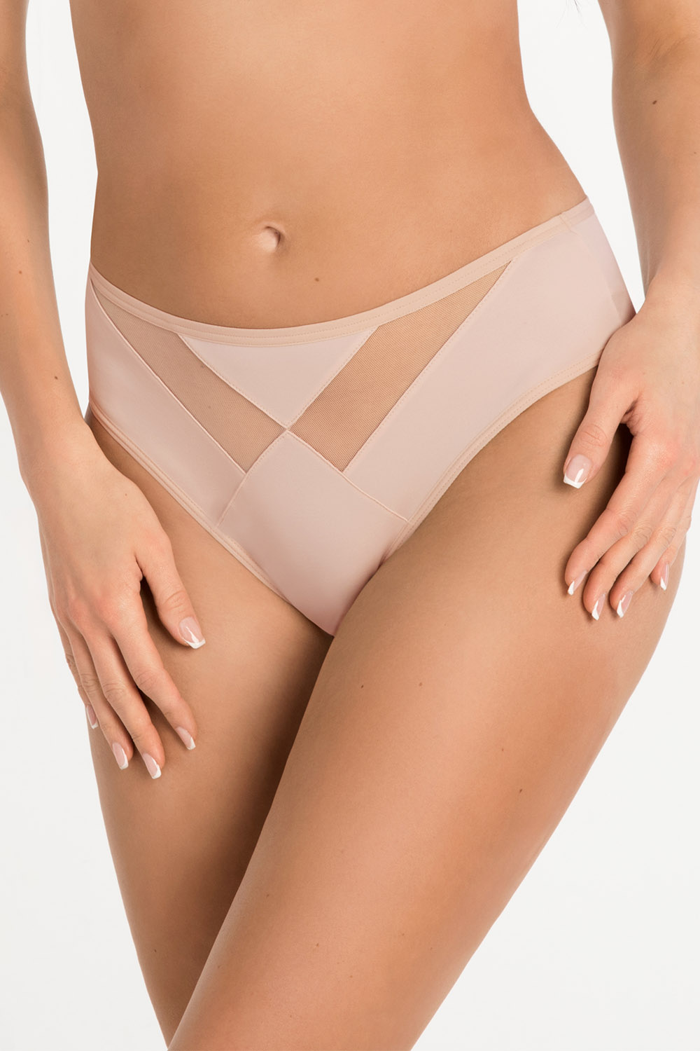 Kalhotky Gorsenia K567 Vicky Barva: Béžová, Velikost: 3XL