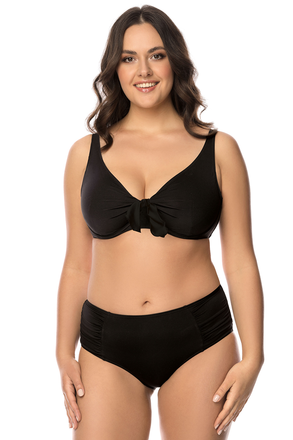 Dvoudílné plavky Vivisence 3202 Kmpl Barva: Černá, Velikost: M