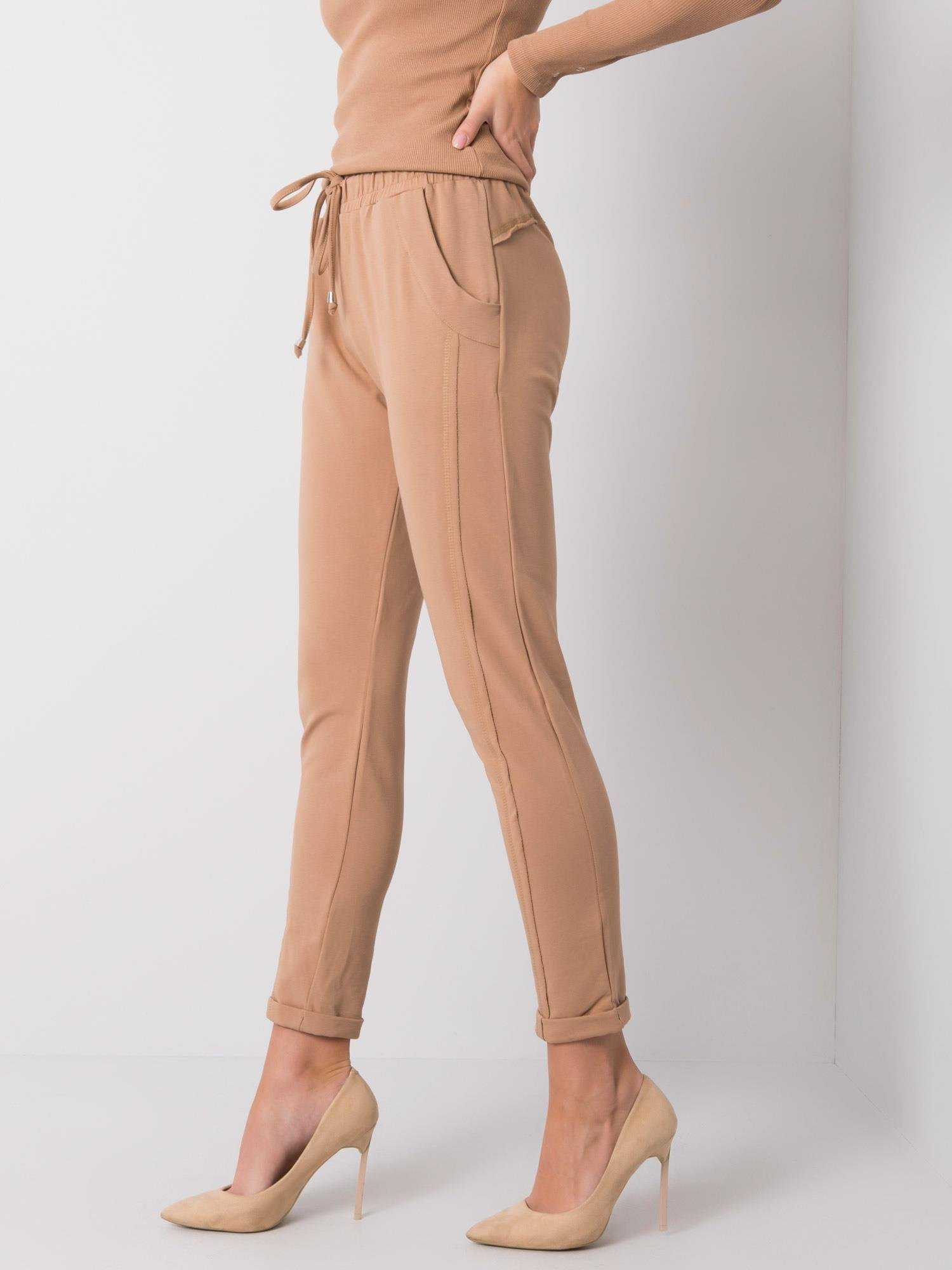 Tepláky RV-DR-3589.07X BASIC FEEL GOOD Barva: Tělová, Velikost: L