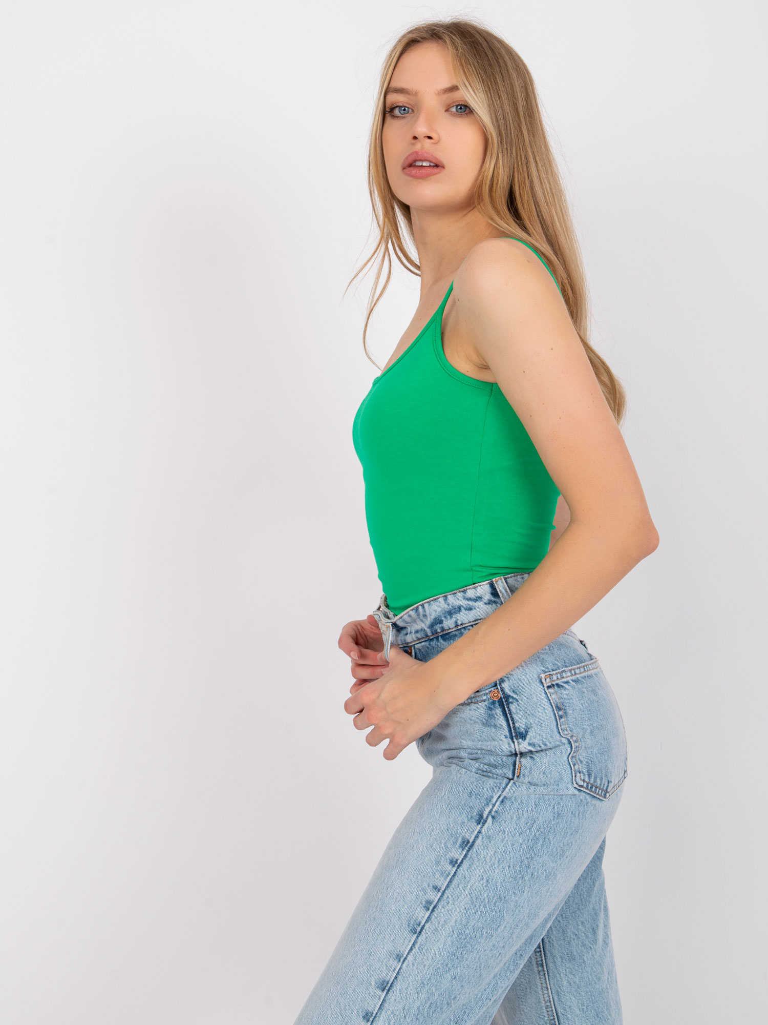 Tílko RV-TP-7540.04 BASIC FEEL GOOD Barva: Zelená, Velikost: M