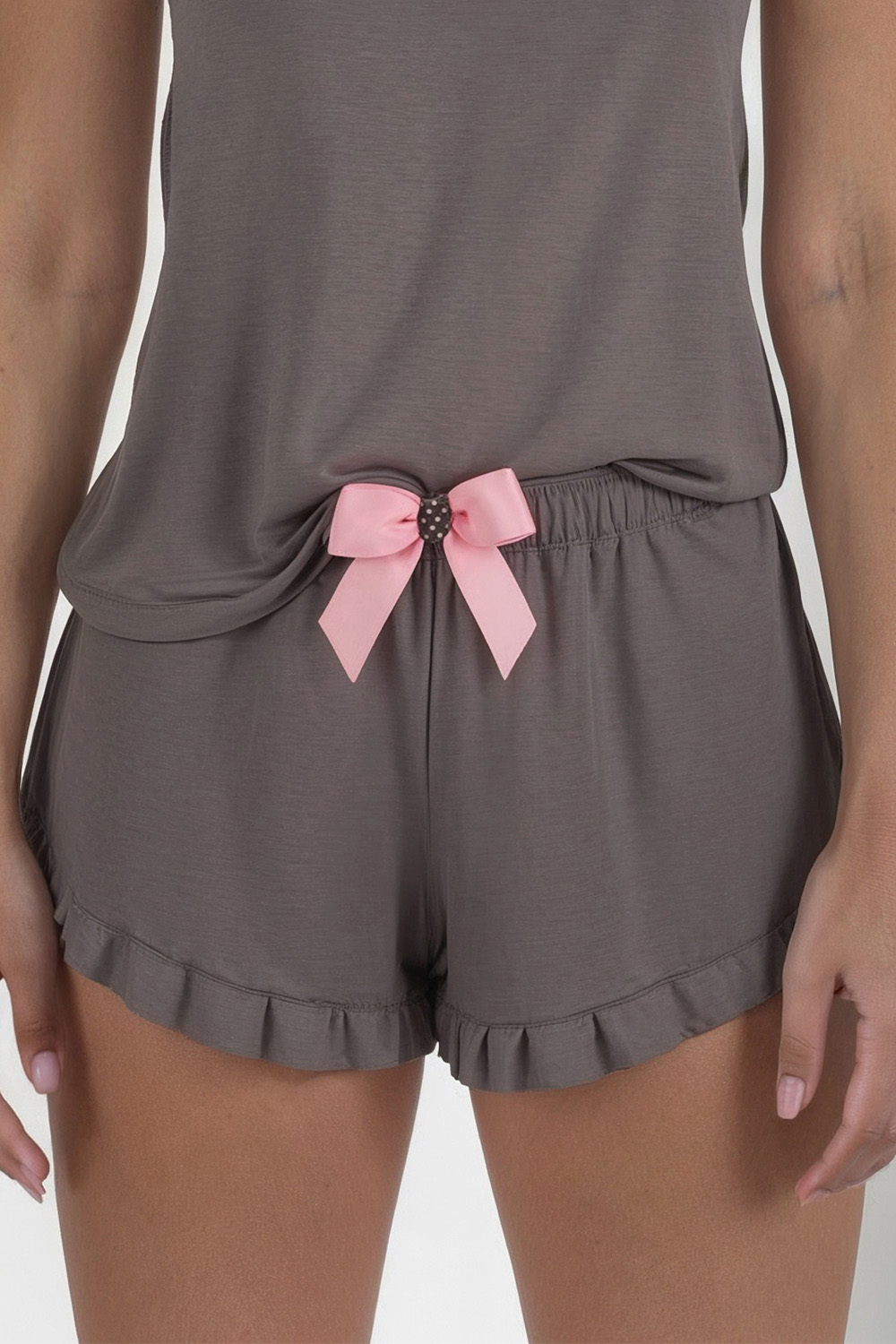 Šortky Vivisence 2101 Barva: Šedá, Velikost: 2XL