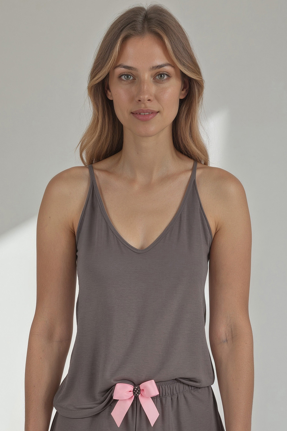 Tílko na spaní Vivisence 2200 Barva: Šedá, Velikost: M