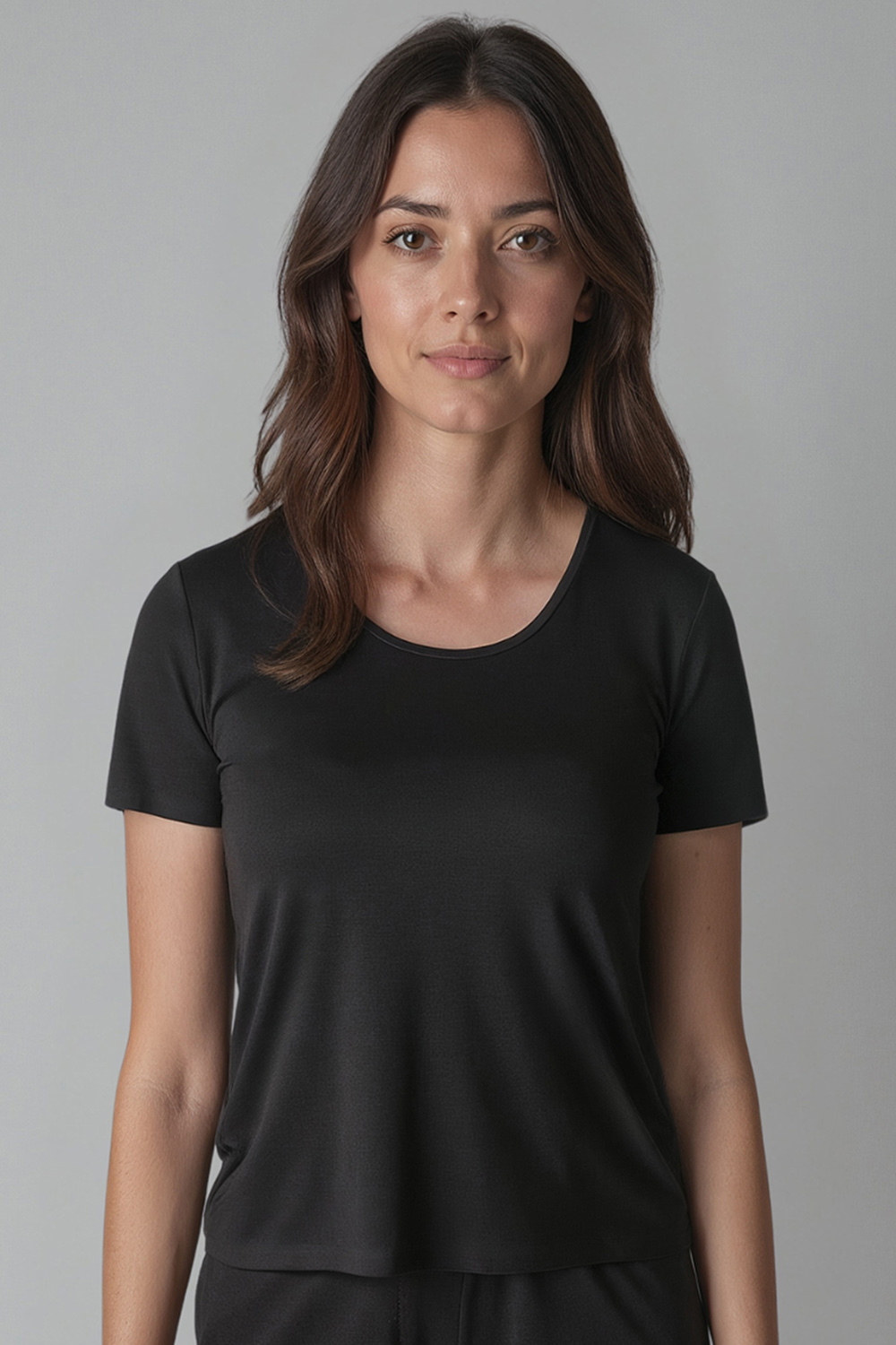 Tričko na spání Vivisence 2201 Barva: Černá, Velikost: 2XL