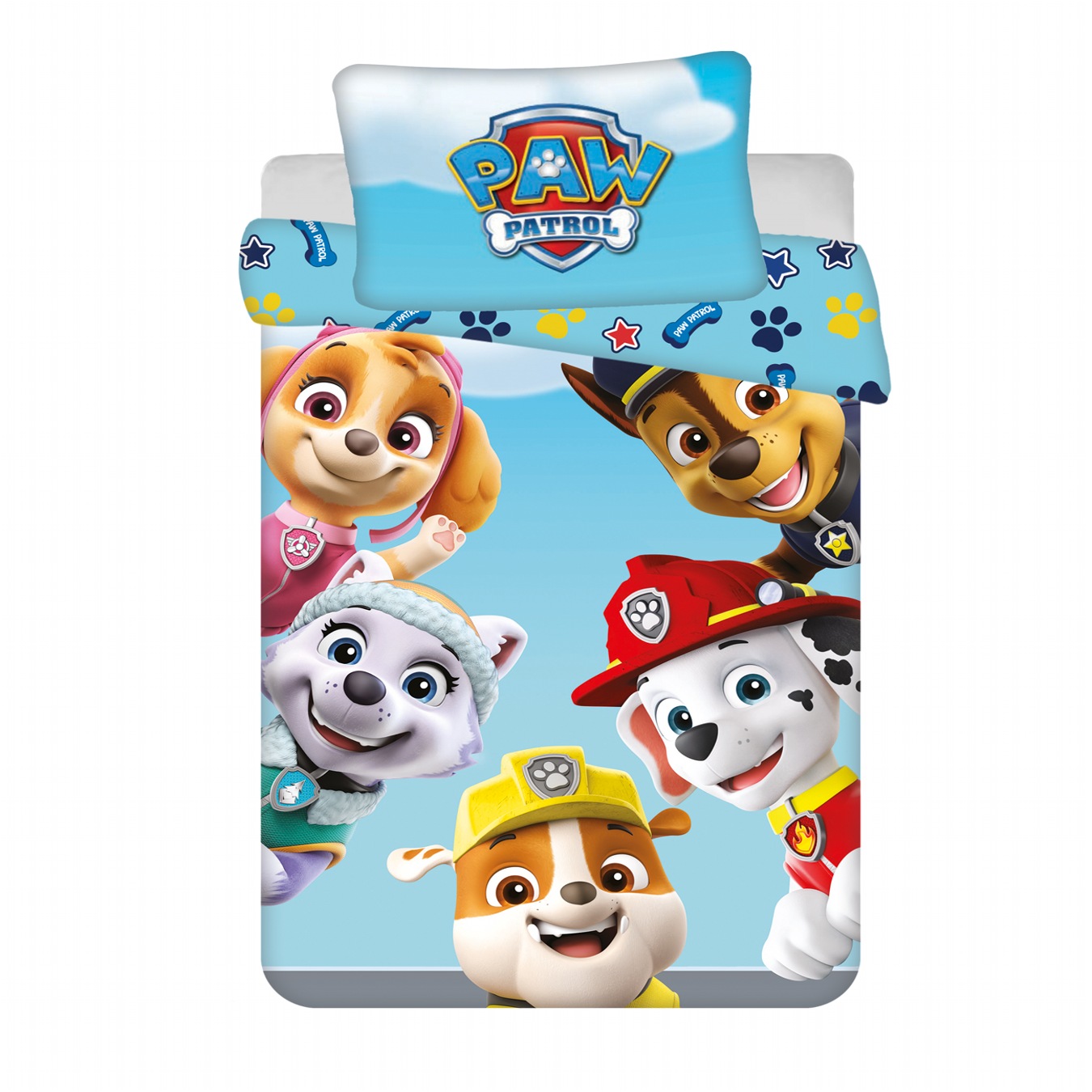 Jerry Fabrics Povlečení do postýlky Paw Patrol 327 baby Varianta: Povlečení do postýlky Paw Patrol 327 baby 100x135, 40x60 cm