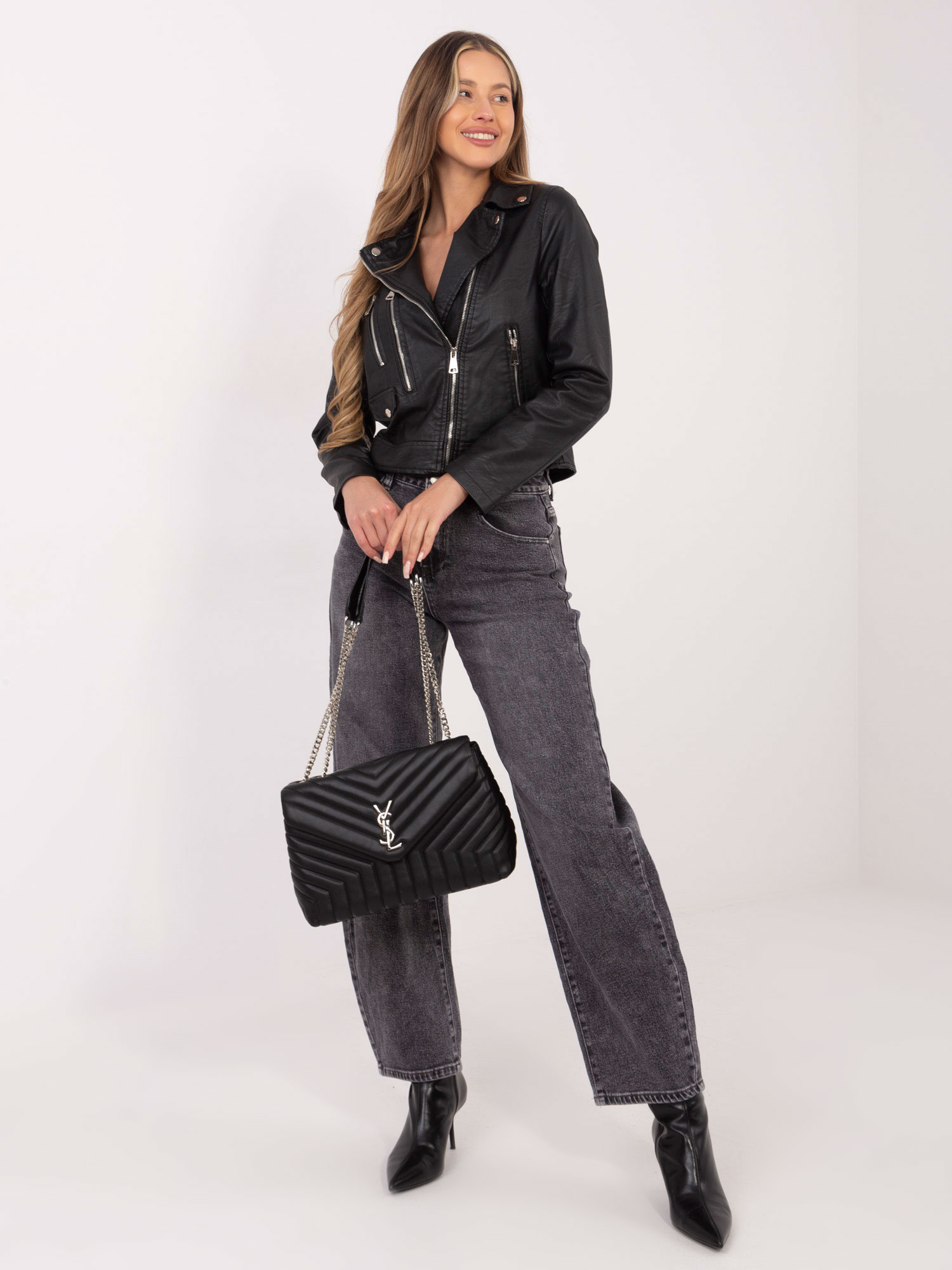 Z-Desing Jacket Style Bunda NM-DE-KR-G87.00P Z-Desing Barva: Černá, Velikost: S