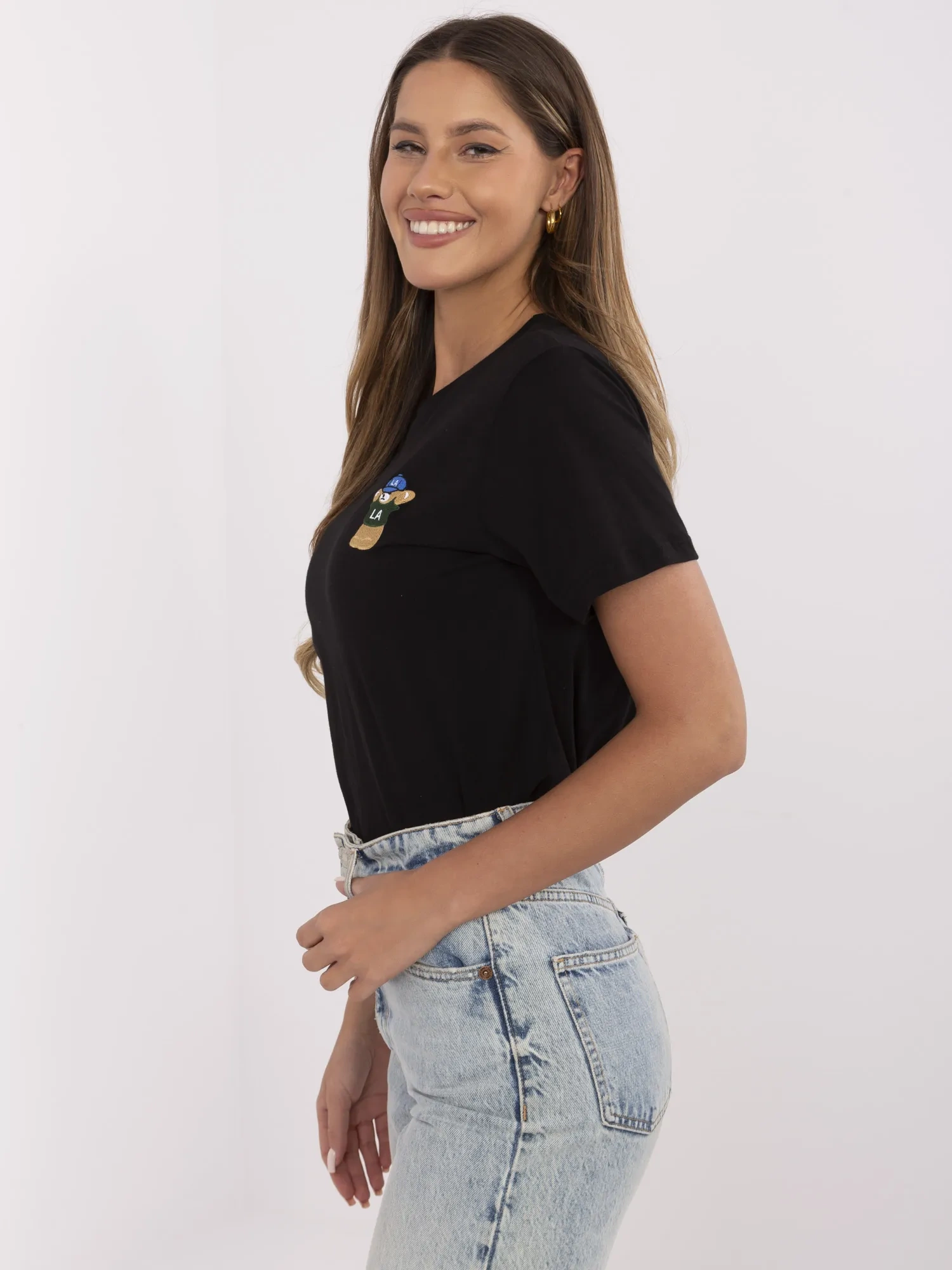 Tričko CLM-TS-1663.96 Calimera Barva: Černá, Velikost: M