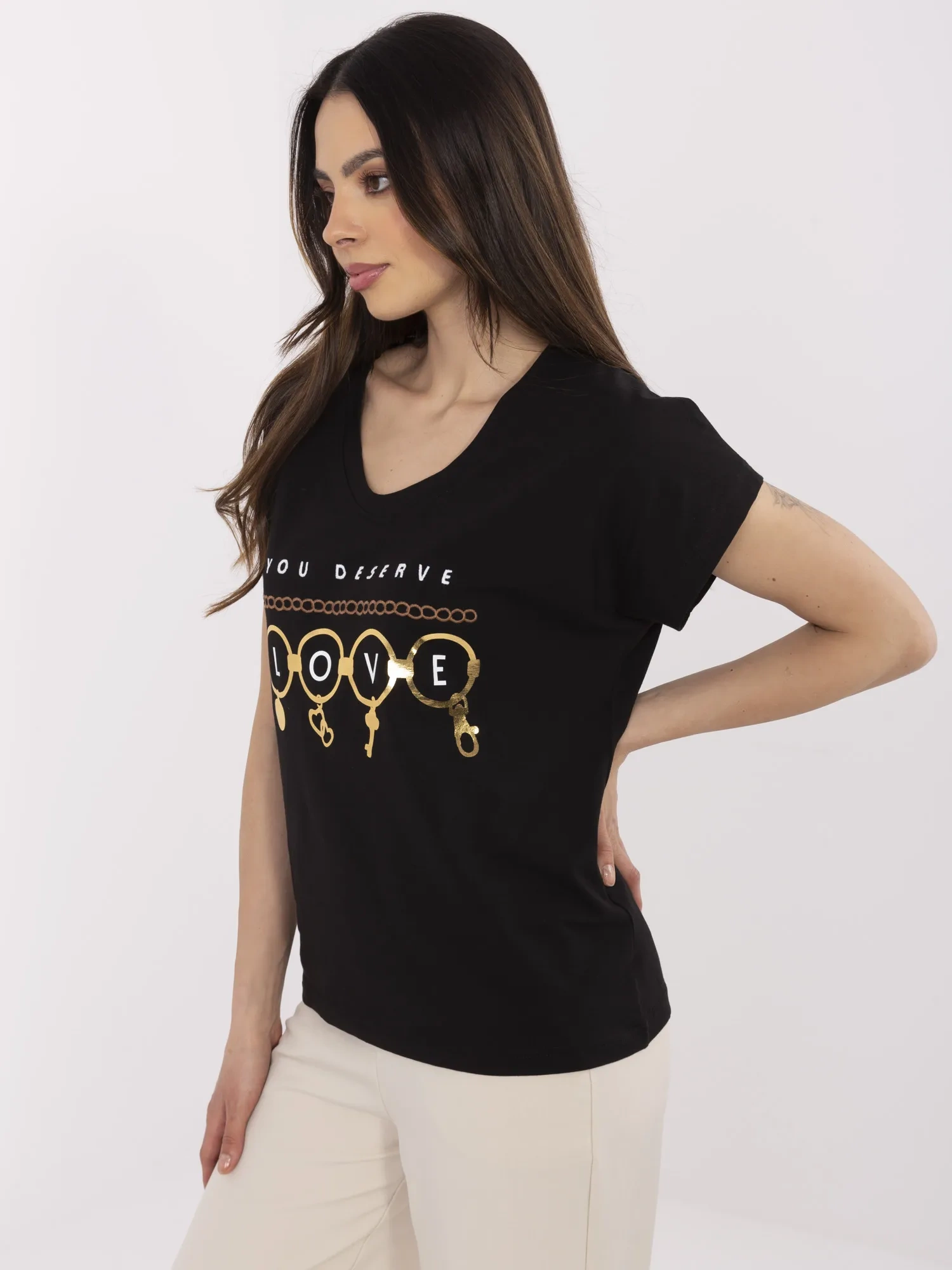 Tričko CLM-TS-1729.86 Calimera Barva: Černá, Velikost: L