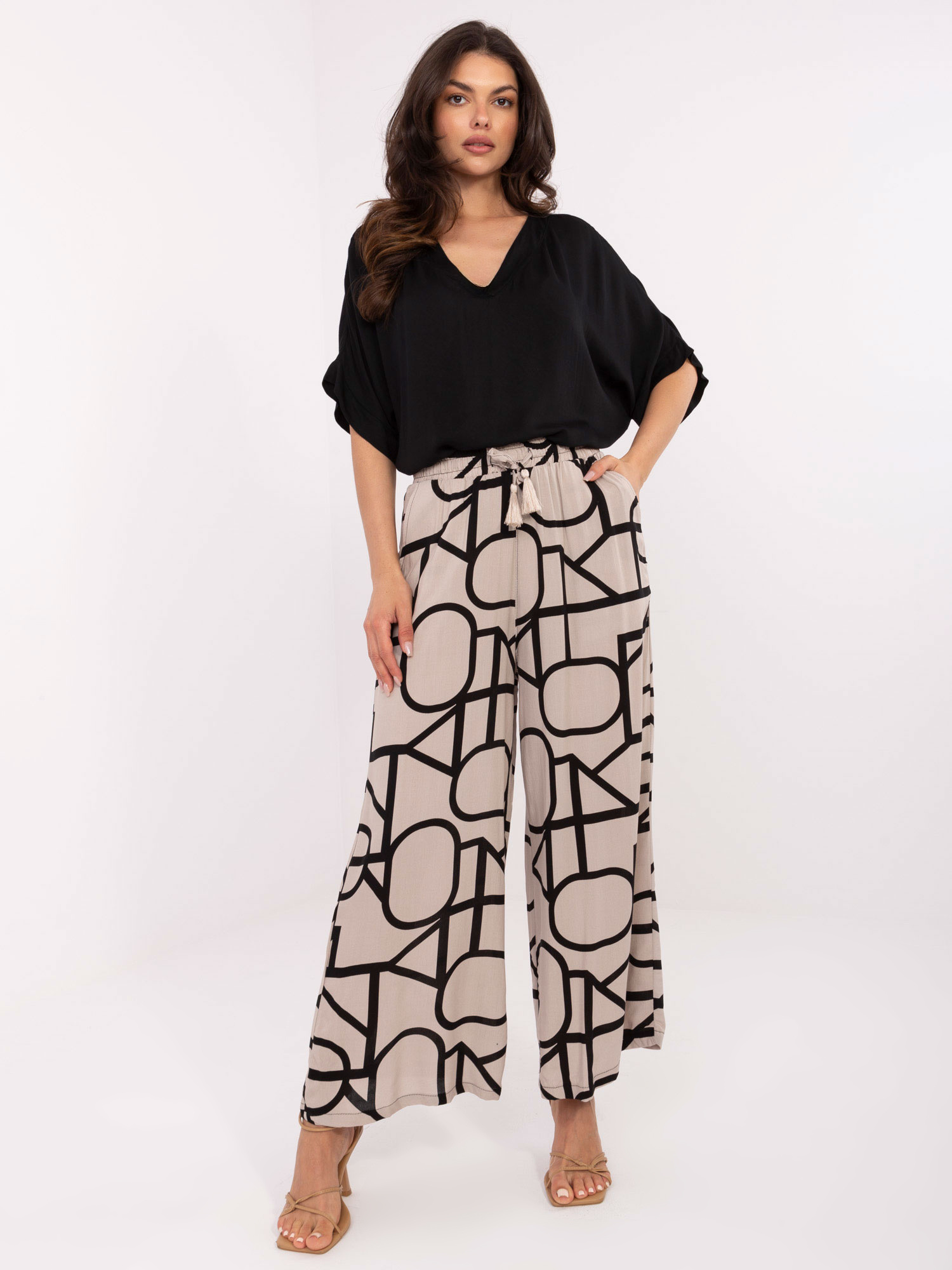 Sublevel Kalhoty -D73771M62237G Barva: Béžová, Velikost: L