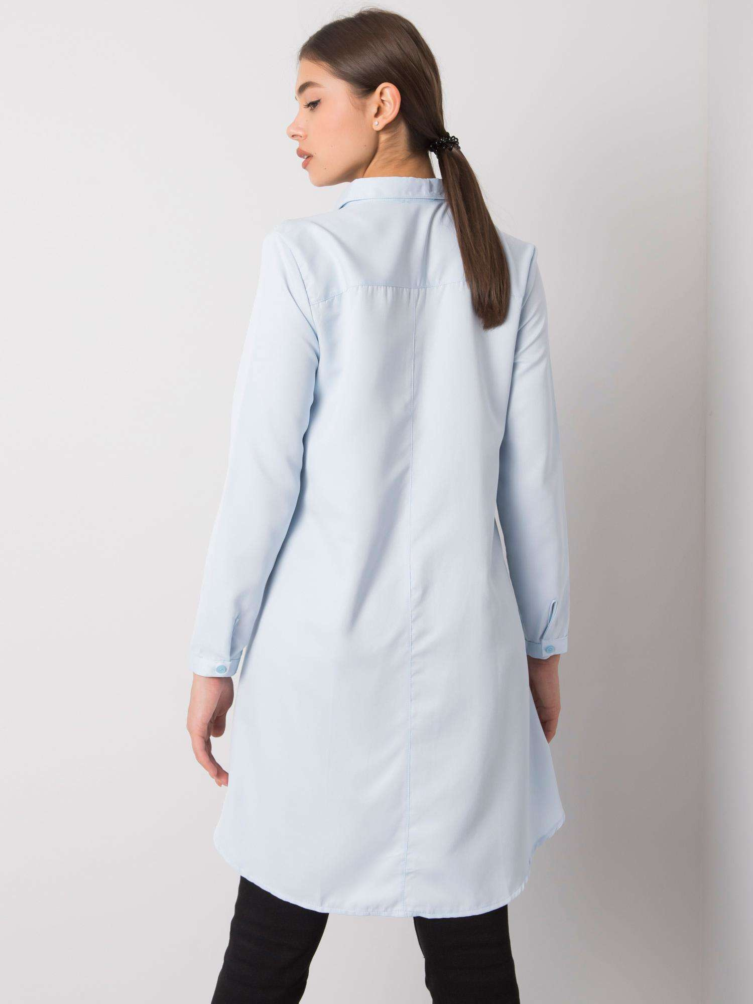 Košile EM-KS-556-1.11 ex moda Barva: Modrá - světle, Velikost: UNI